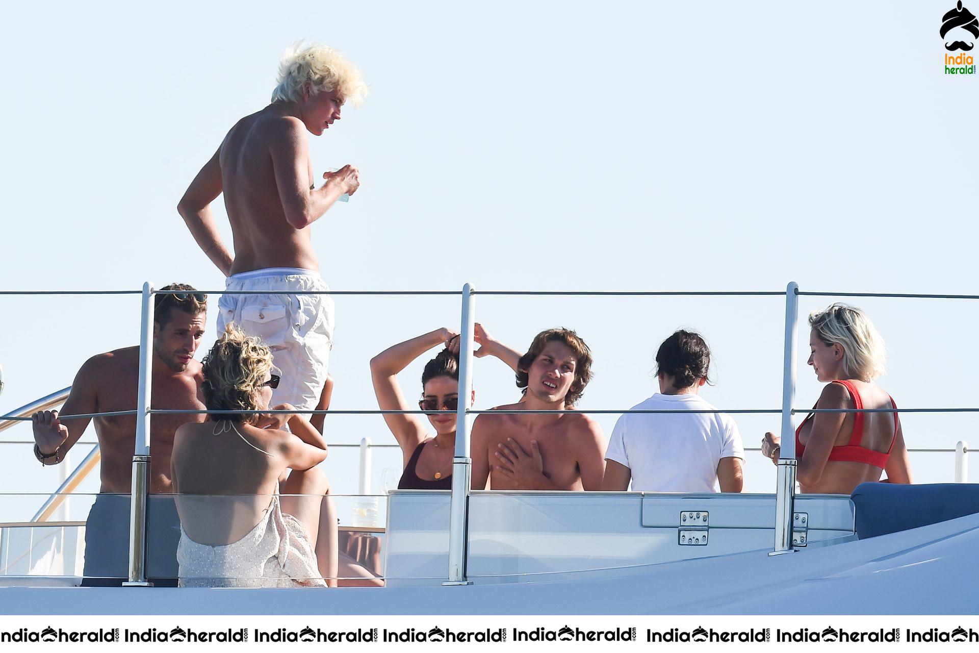 Caroline Vreeland spotted in Bikini on a Yacht Set 1