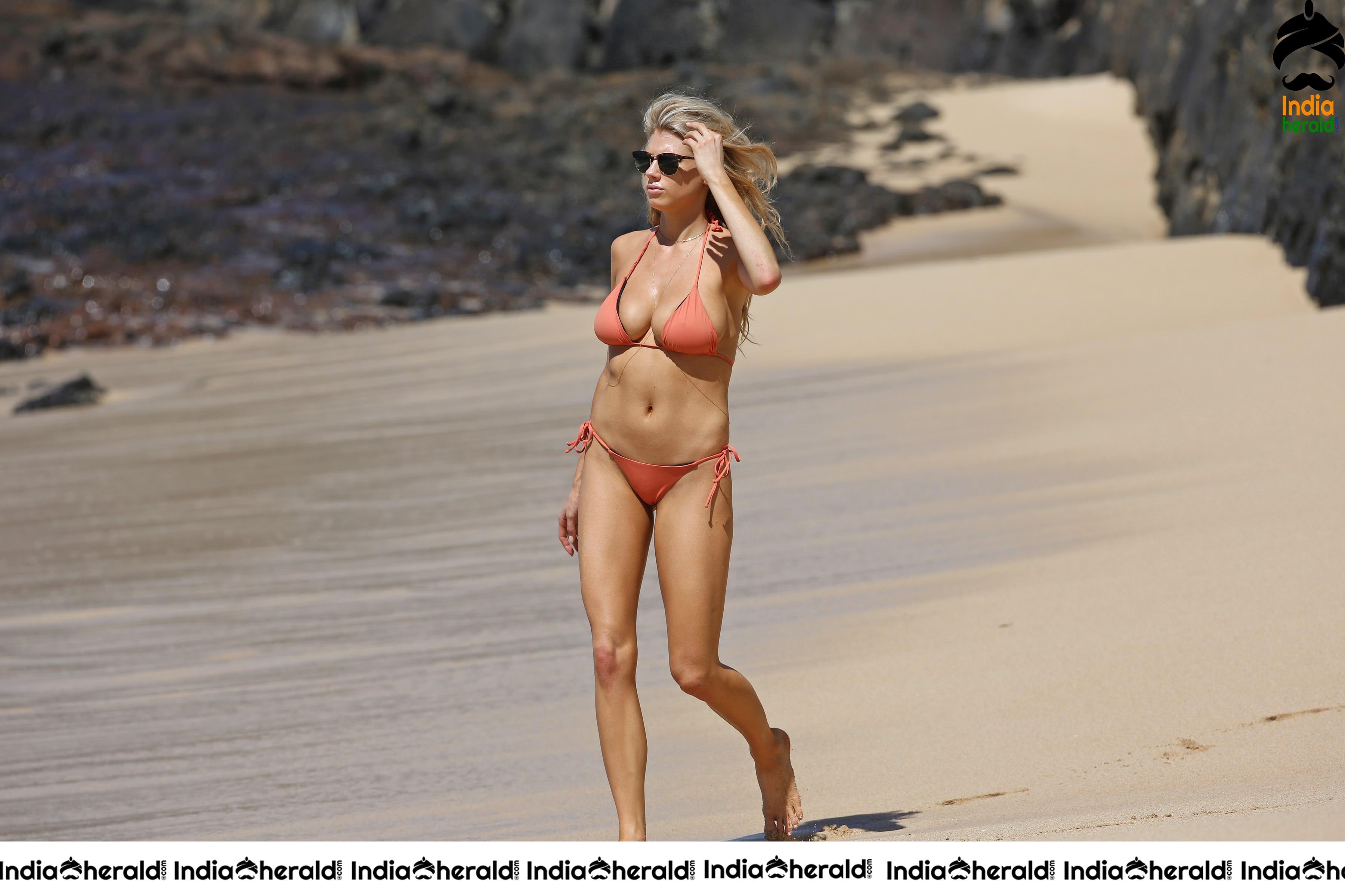 Charlotte McKinney Wearing a Bikini in Hawaii Set 1