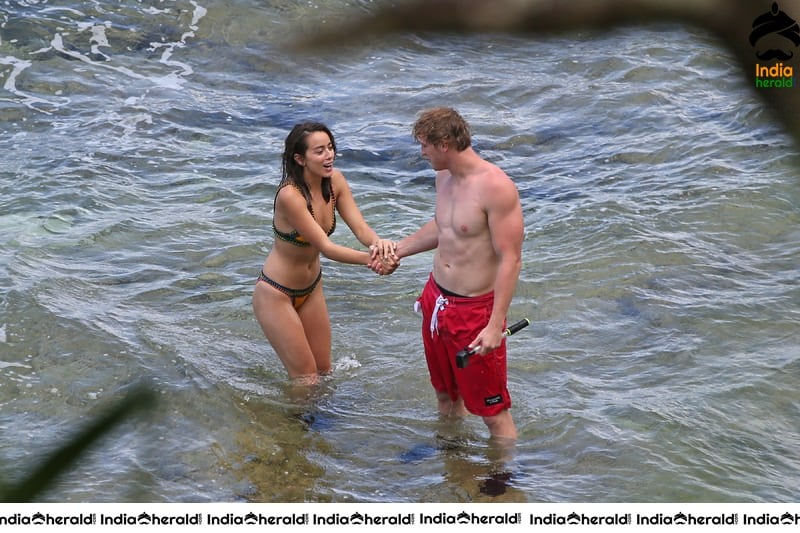 Chloe Bennet Wearing a Bikini with Her New Boyfriend in Hawaii Set 1