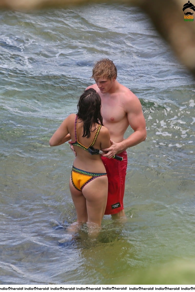 Chloe Bennet Wearing a Bikini with Her New Boyfriend in Hawaii Set 1