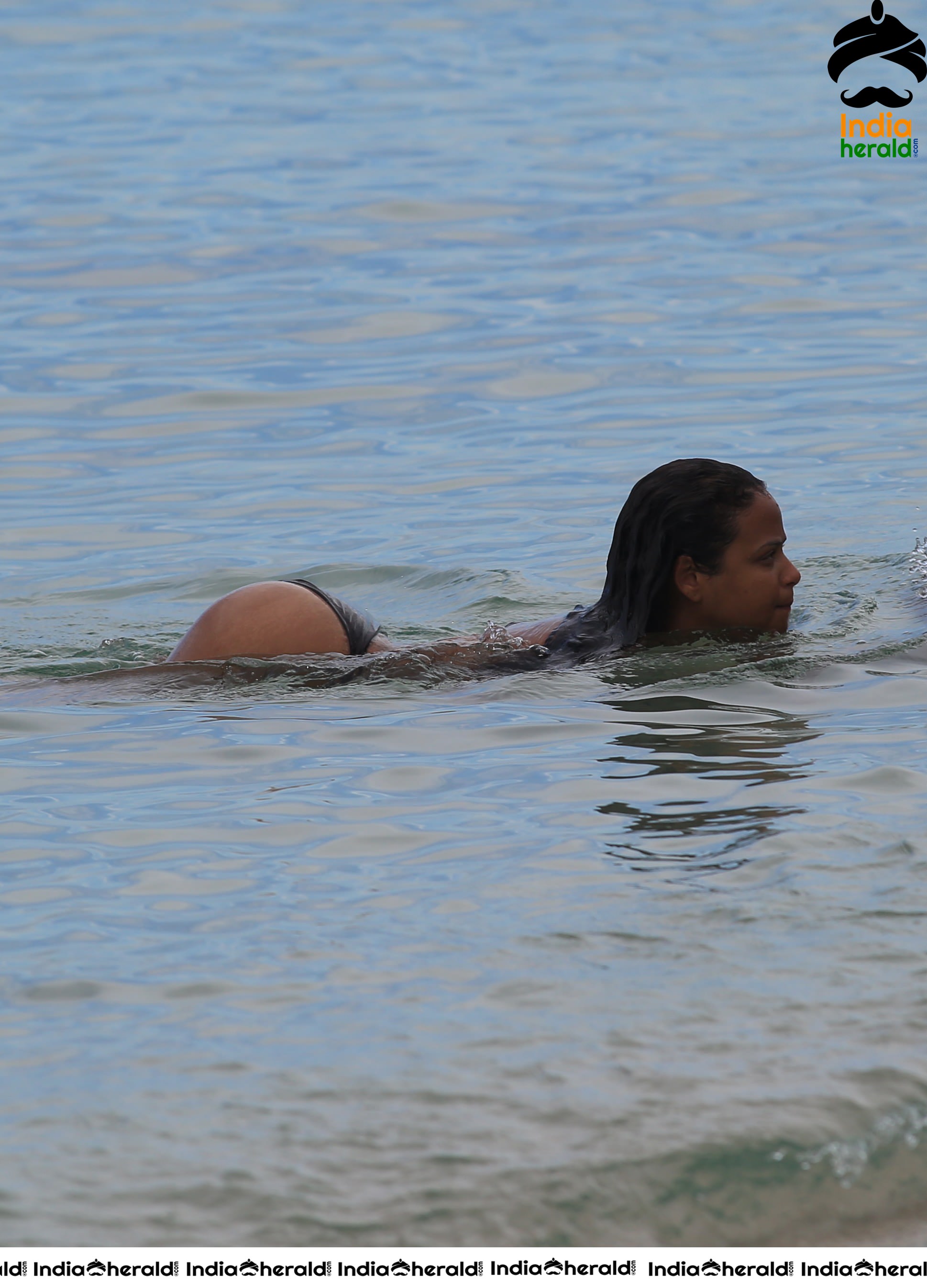 Christina Milian Bikini Shots at the Beach Set 4