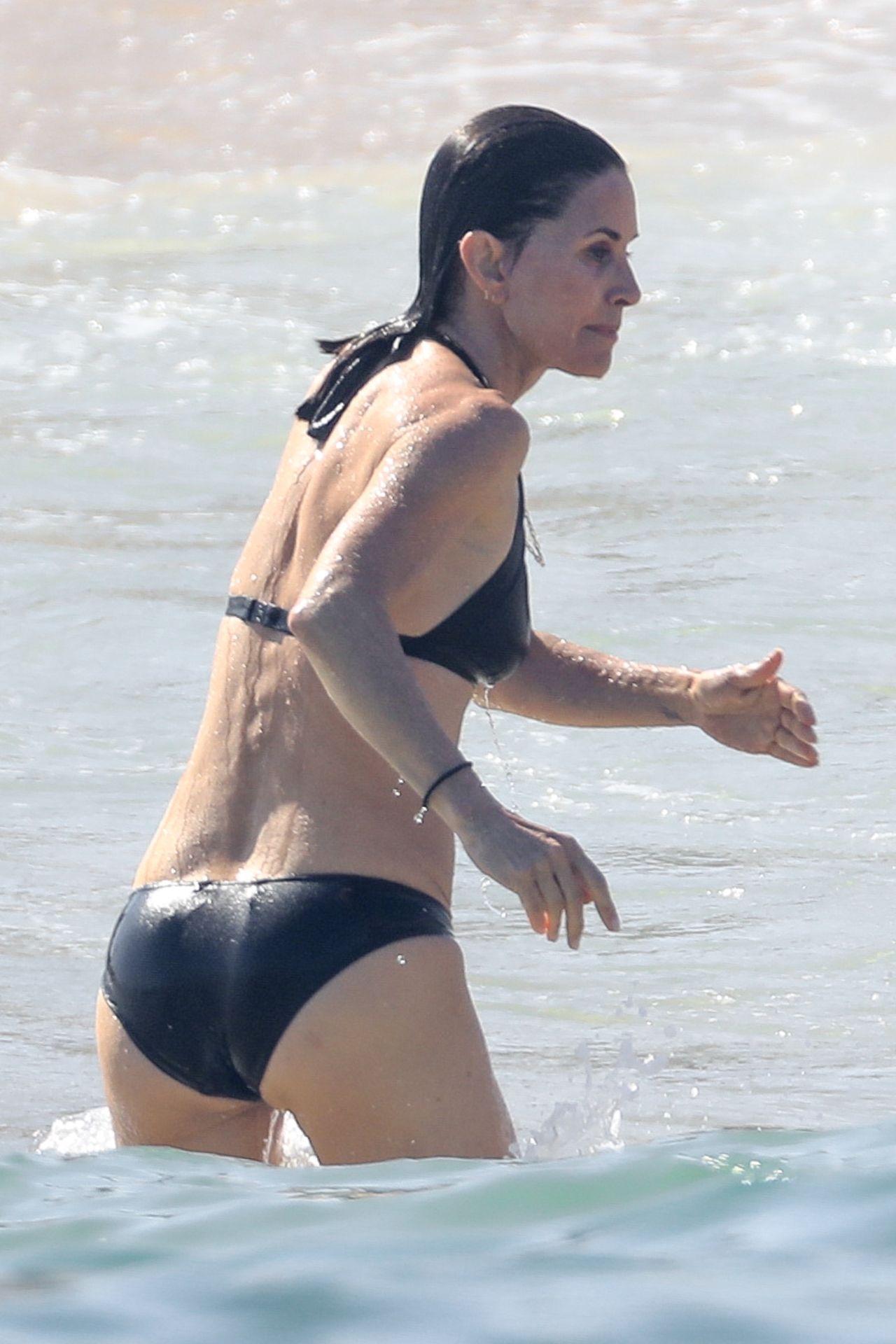 Courteney Cox Spotted In A Bikini At Cabo San Lucas