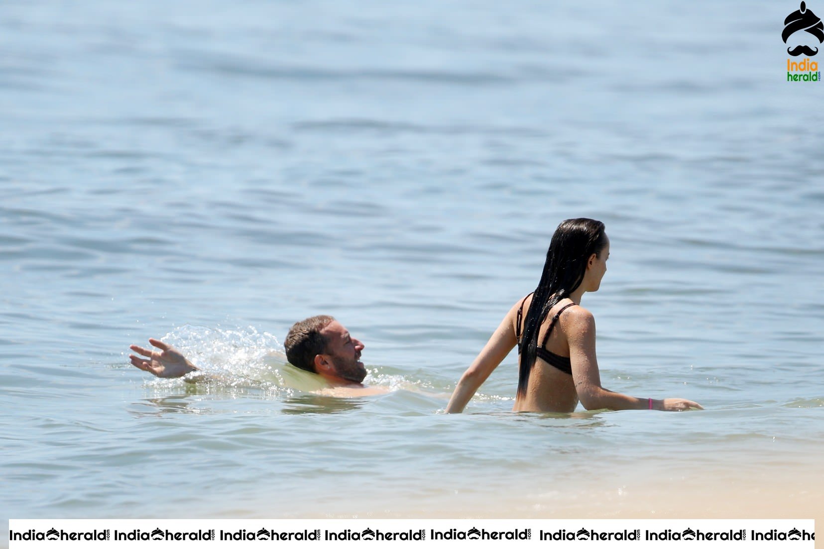 Dakota Johnson Hot Photos in Bikini At the beach with Chris Martin Set 2