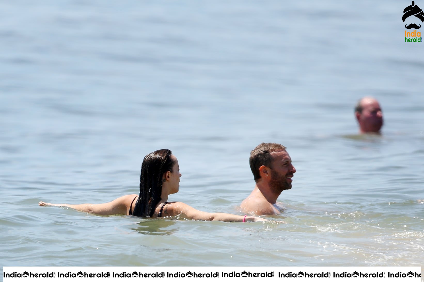 Dakota Johnson Hot Photos in Bikini At the beach with Chris Martin Set 2