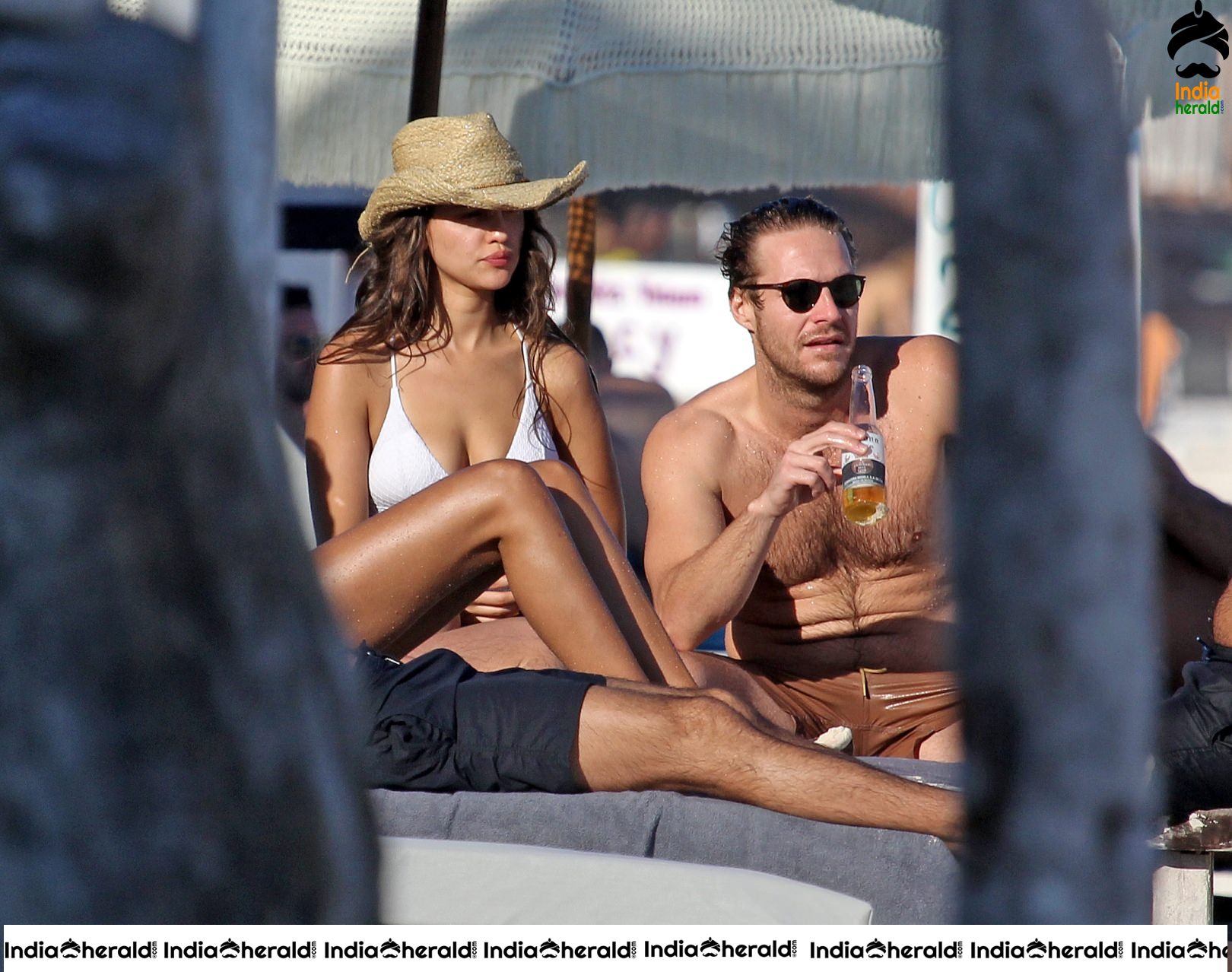 Eiza Gonzalez Enjoying Beach with her Boyfriend and Caught in Bikini