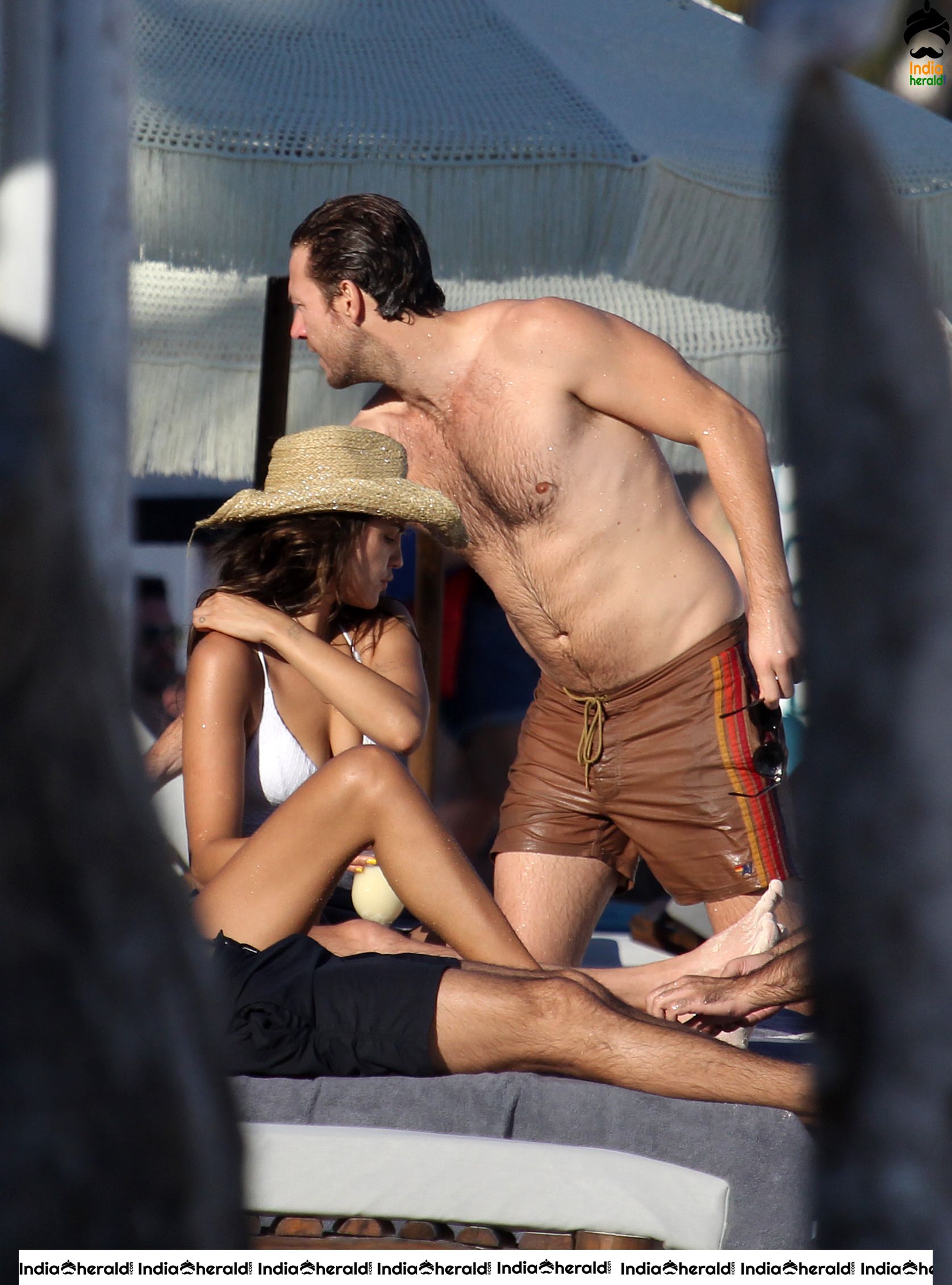Eiza Gonzalez Enjoying Beach with her Boyfriend and Caught in Bikini