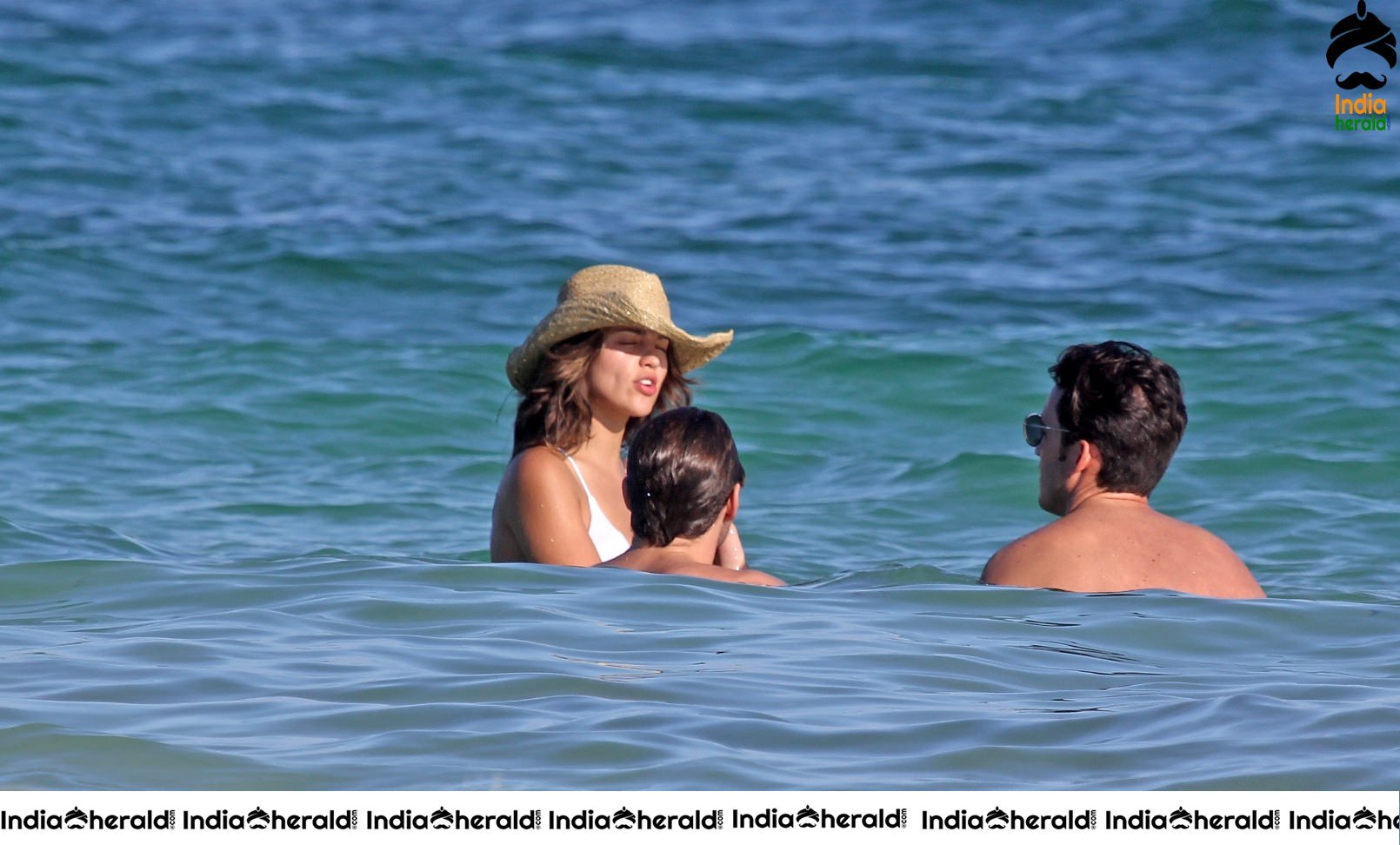 Eiza Gonzalez Enjoying Beach with her Boyfriend and Caught in Bikini