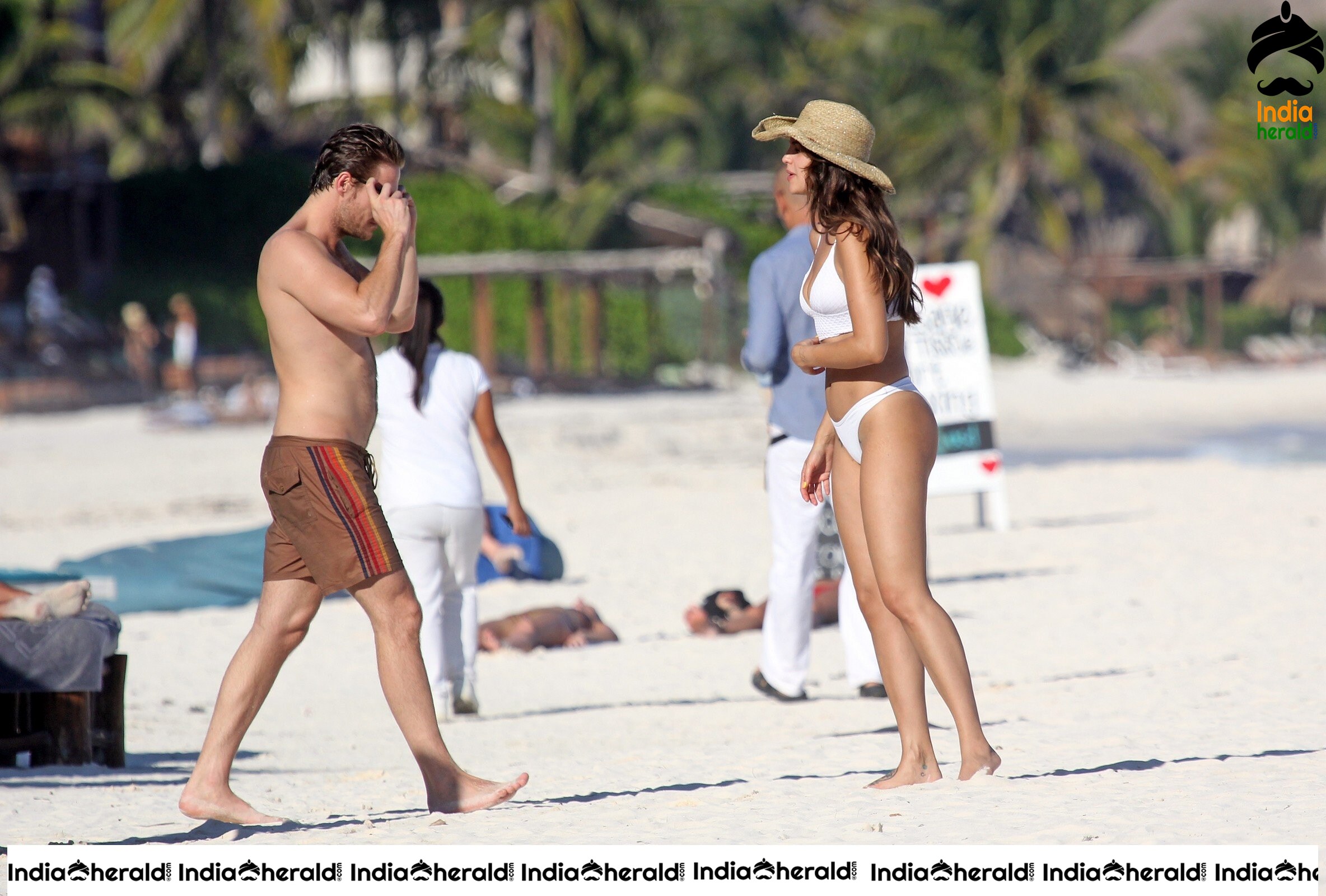 Eiza Gonzalez in Bikini at Tulum Mexico Set 2