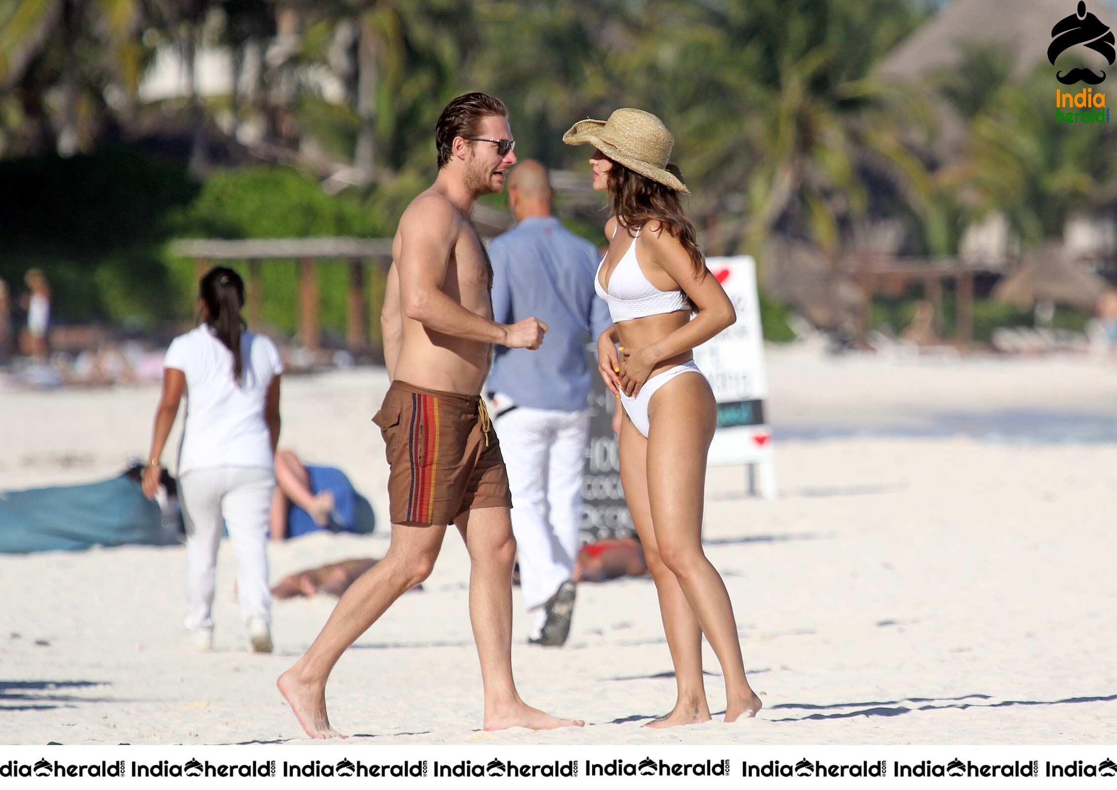 Eiza Gonzalez in Bikini at Tulum Mexico Set 2