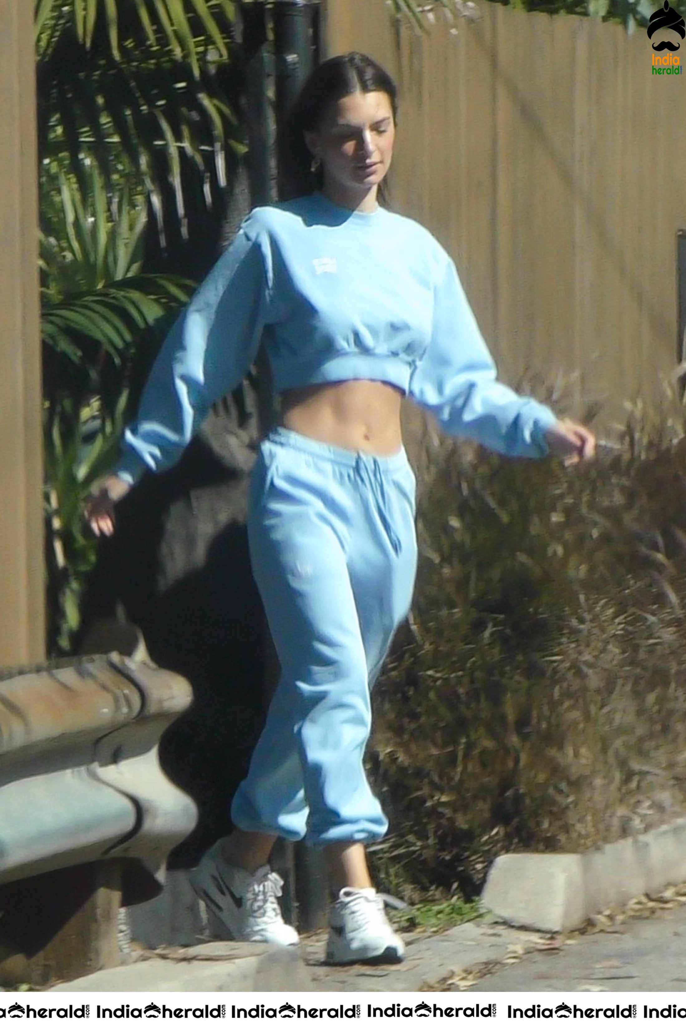 Emily Ratajkowski caught by Paparazzi while Out in Los Angeles