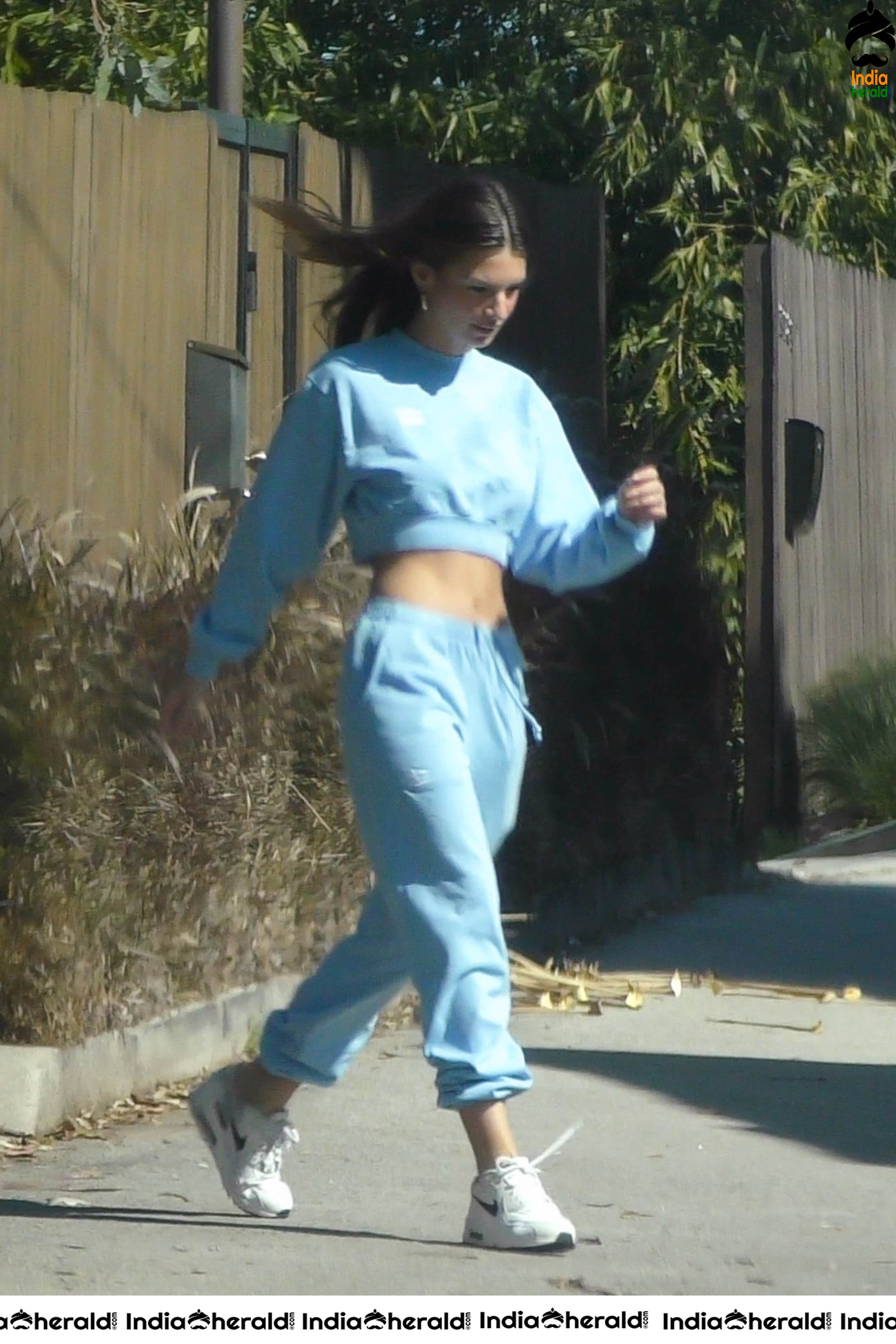 Emily Ratajkowski caught by Paparazzi while Out in Los Angeles