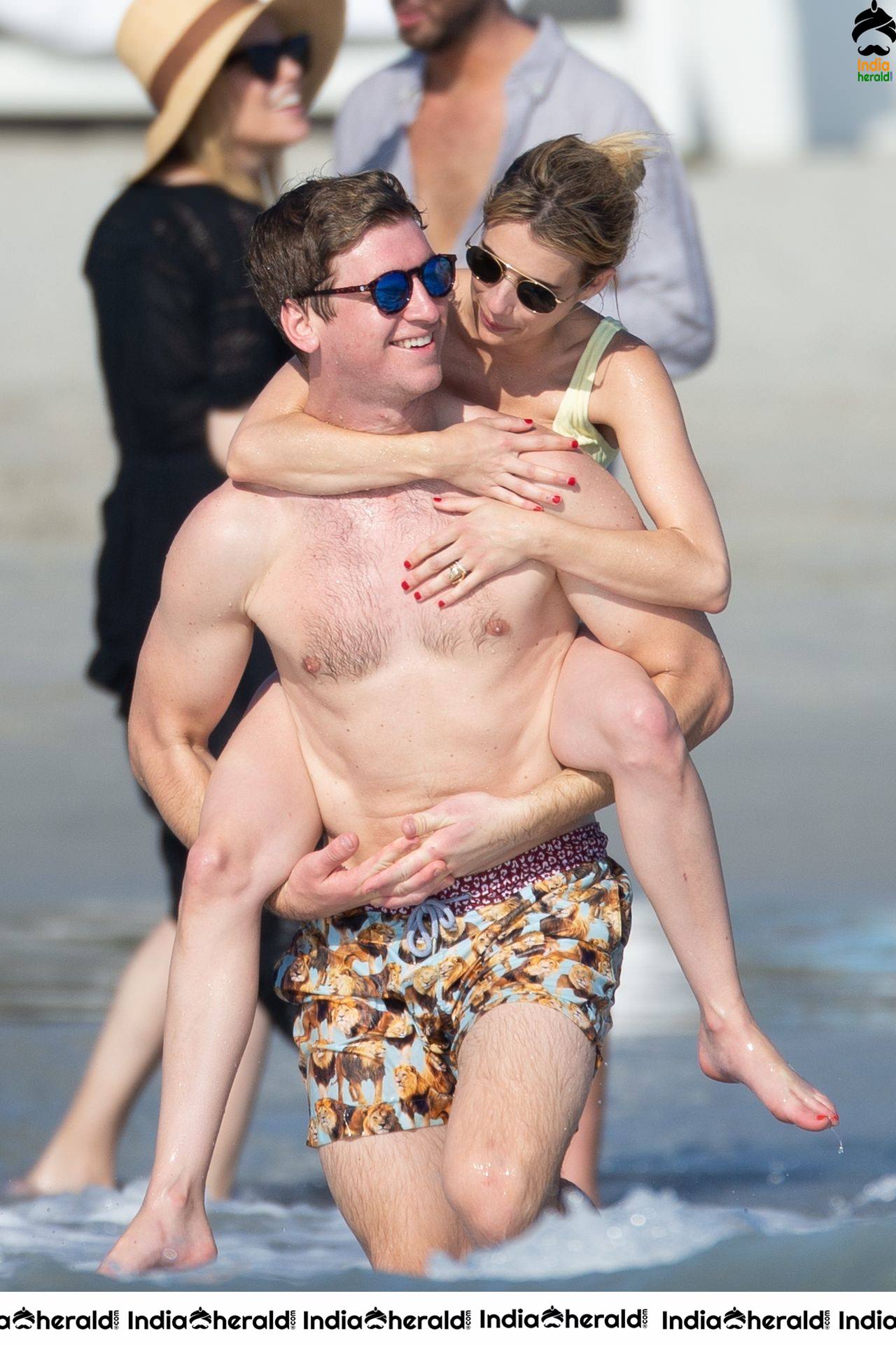 Emma Roberts in Bikini at the beach in Punta Mita Set 1