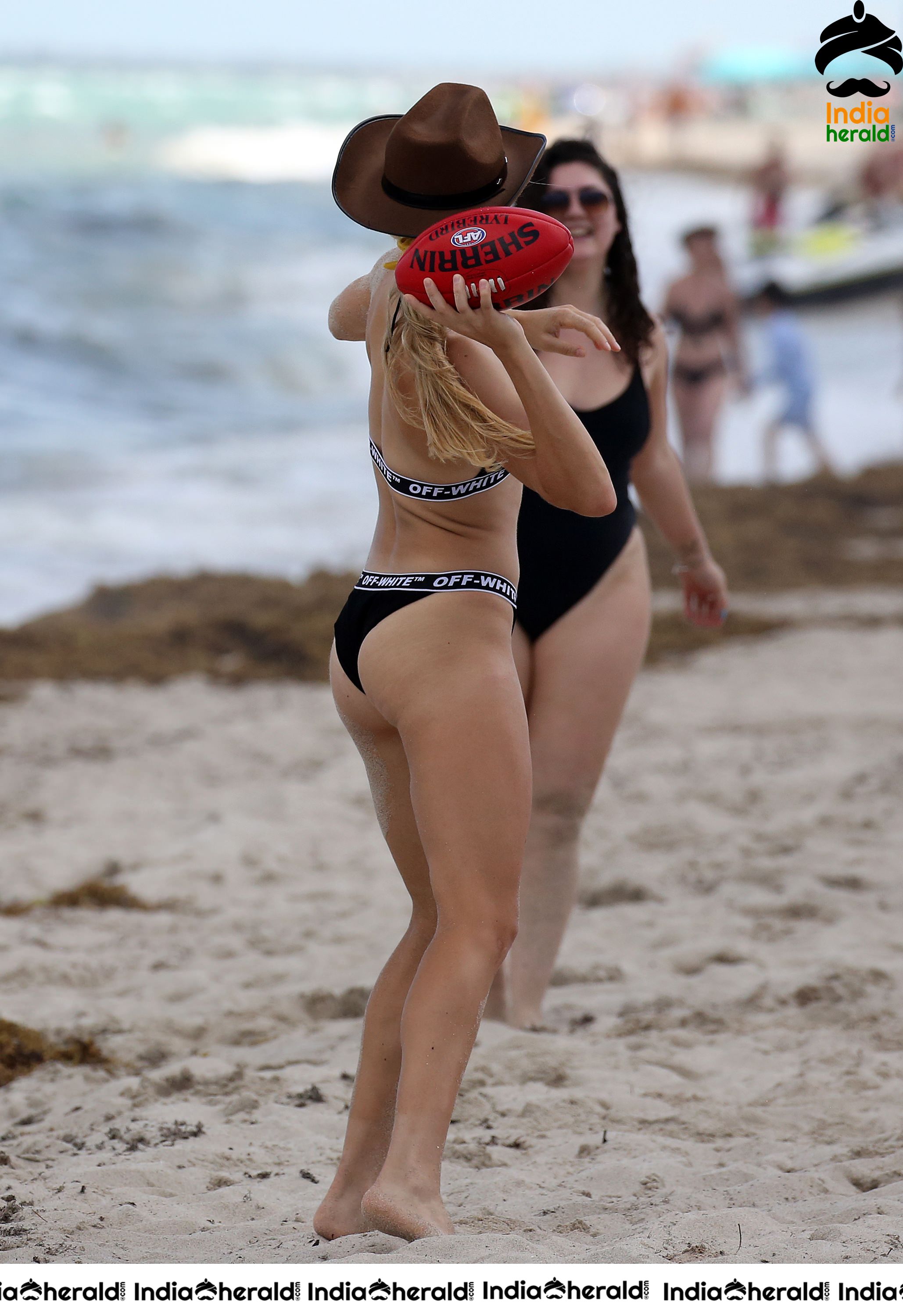 Eugenie Bouchard Spotted In Bikini At Miami Beach Set 4