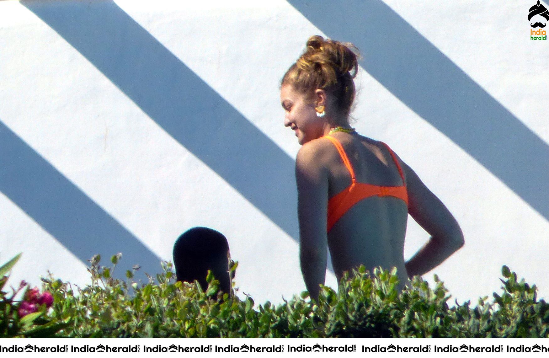Gigi Hadid caught in Bikini and exposing whien out on vacation in Mykonos Set 1
