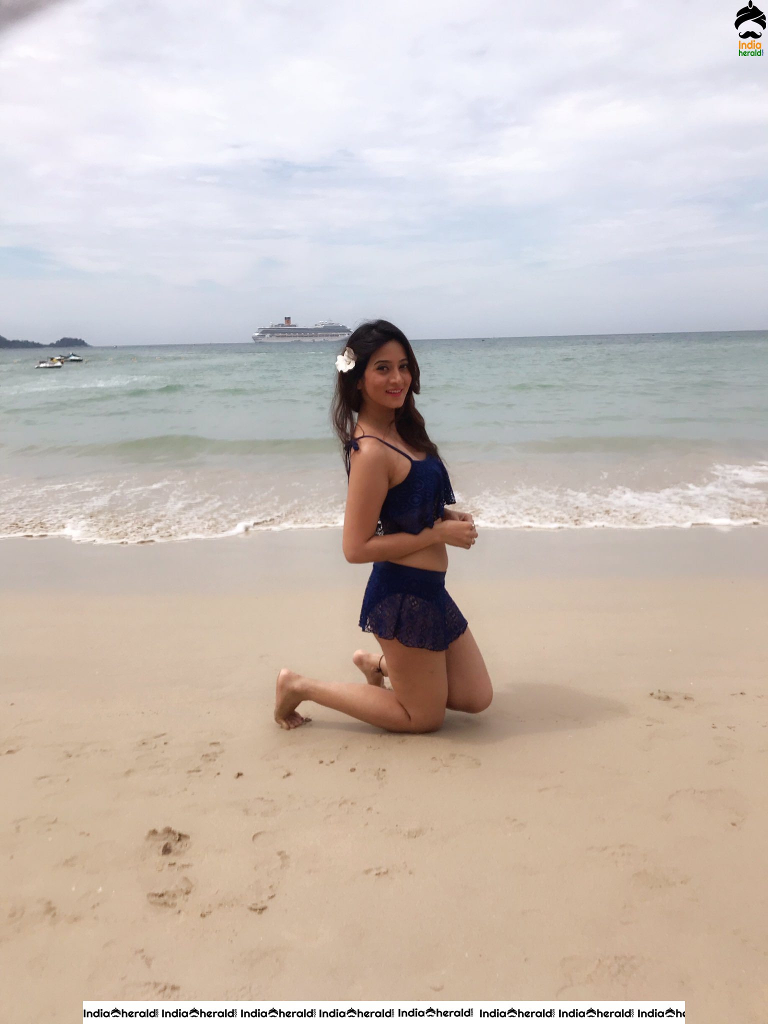 Harshika Poonacha Hot Bikini Clicks