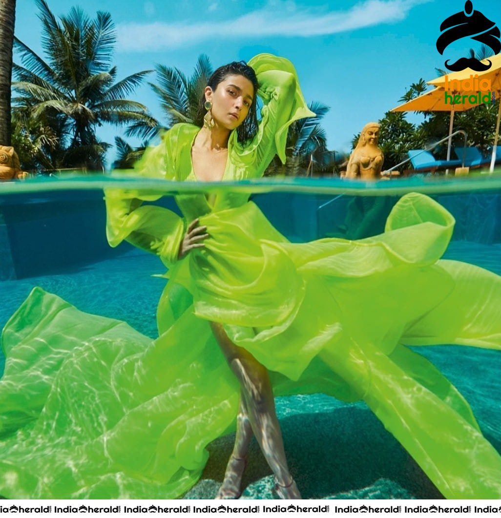 Hot Alluring Alia Bhatt for the November 2019 Edition of Vogue Magazine