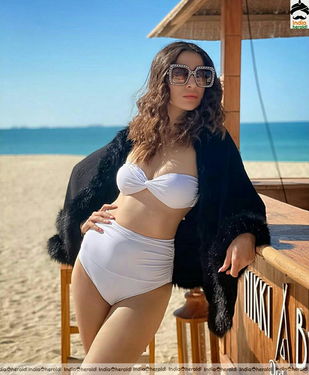 Hot Raai laxmi Enjoying Christmas Vacation In Bikini