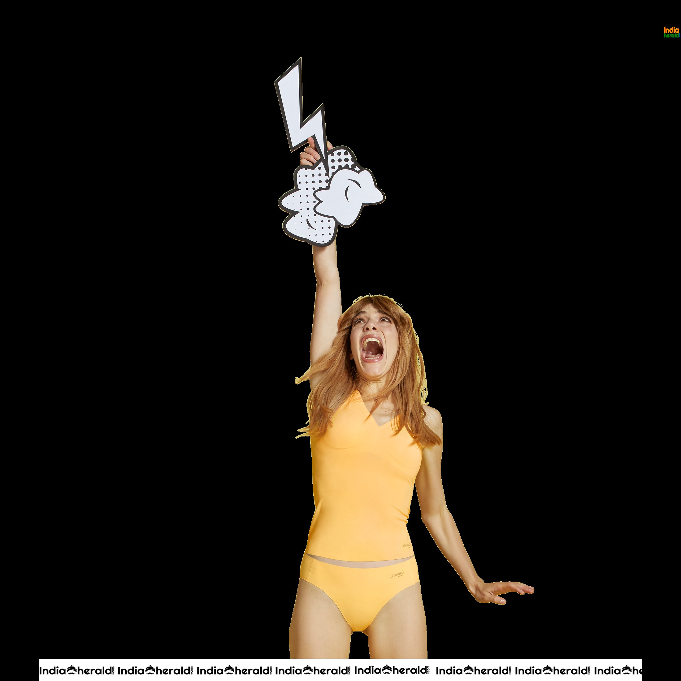 Jade Henot in Sloggi The Unfastened Seven New Hot Photoshoot Set 2