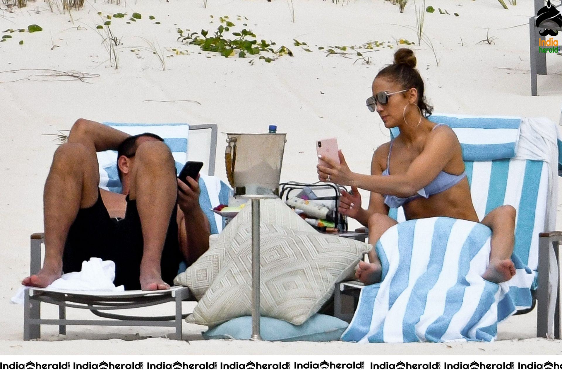 Jennifer Lopez in a Bikini at Laguna Beach in CA Set 2