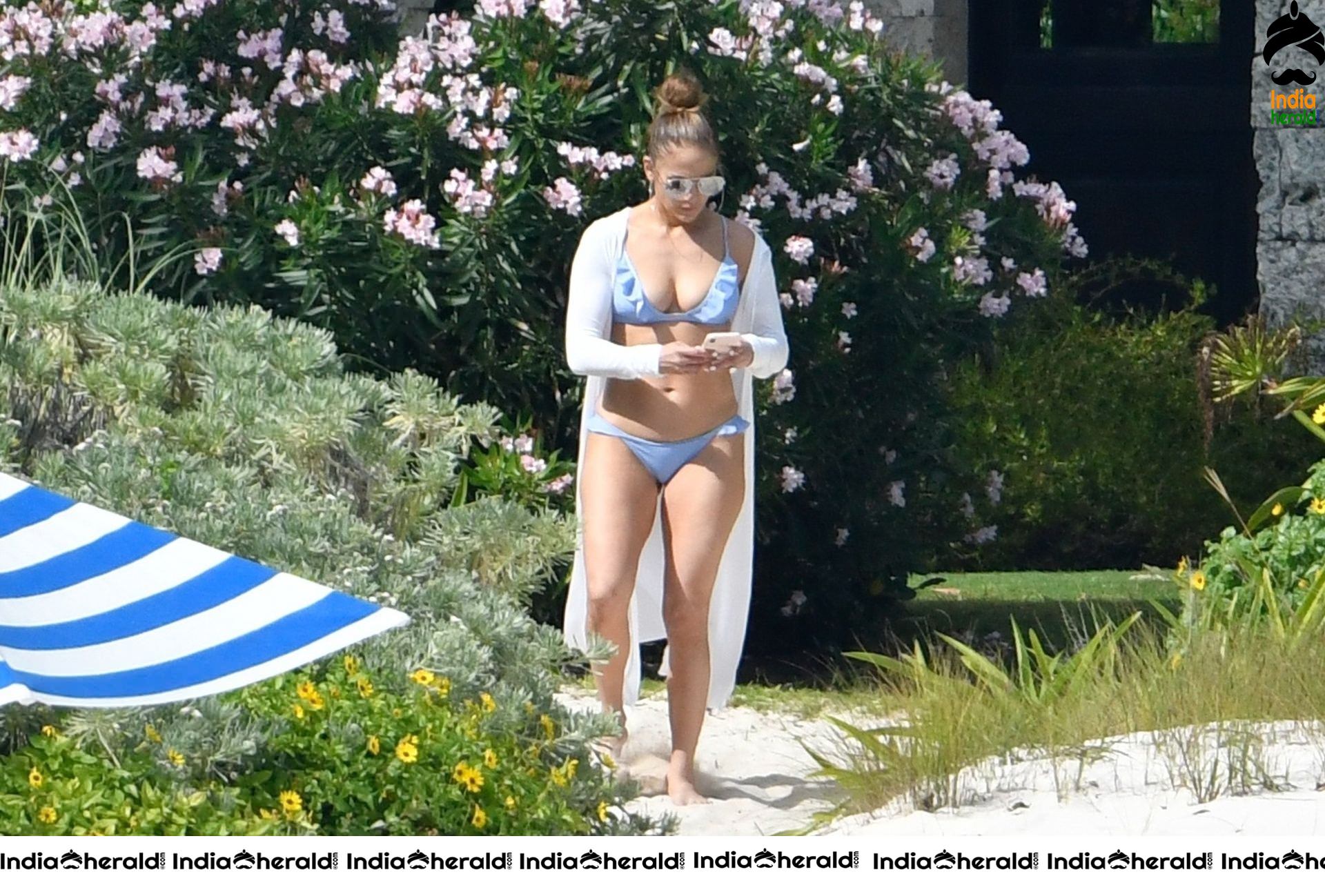 Jennifer Lopez in a Bikini at Laguna Bseach in CA Set 1