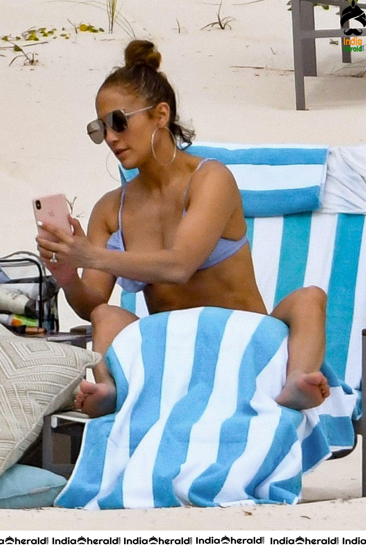 Jennifer Lopez in a Bikini at Laguna Bseach in CA Set 1
