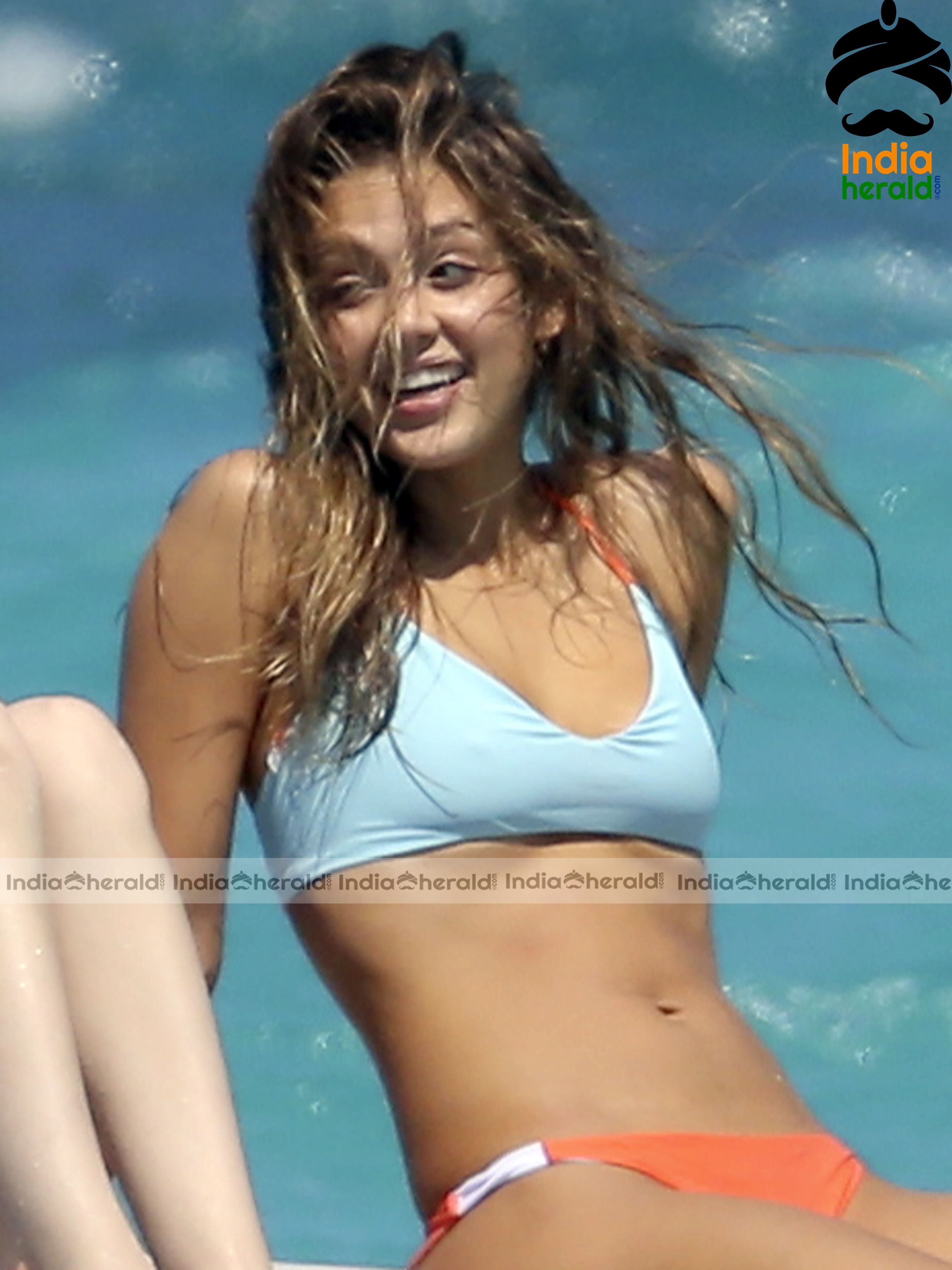 Jessica Alba Hot And Sexy While Wearing Bikini At St Barts Set 1