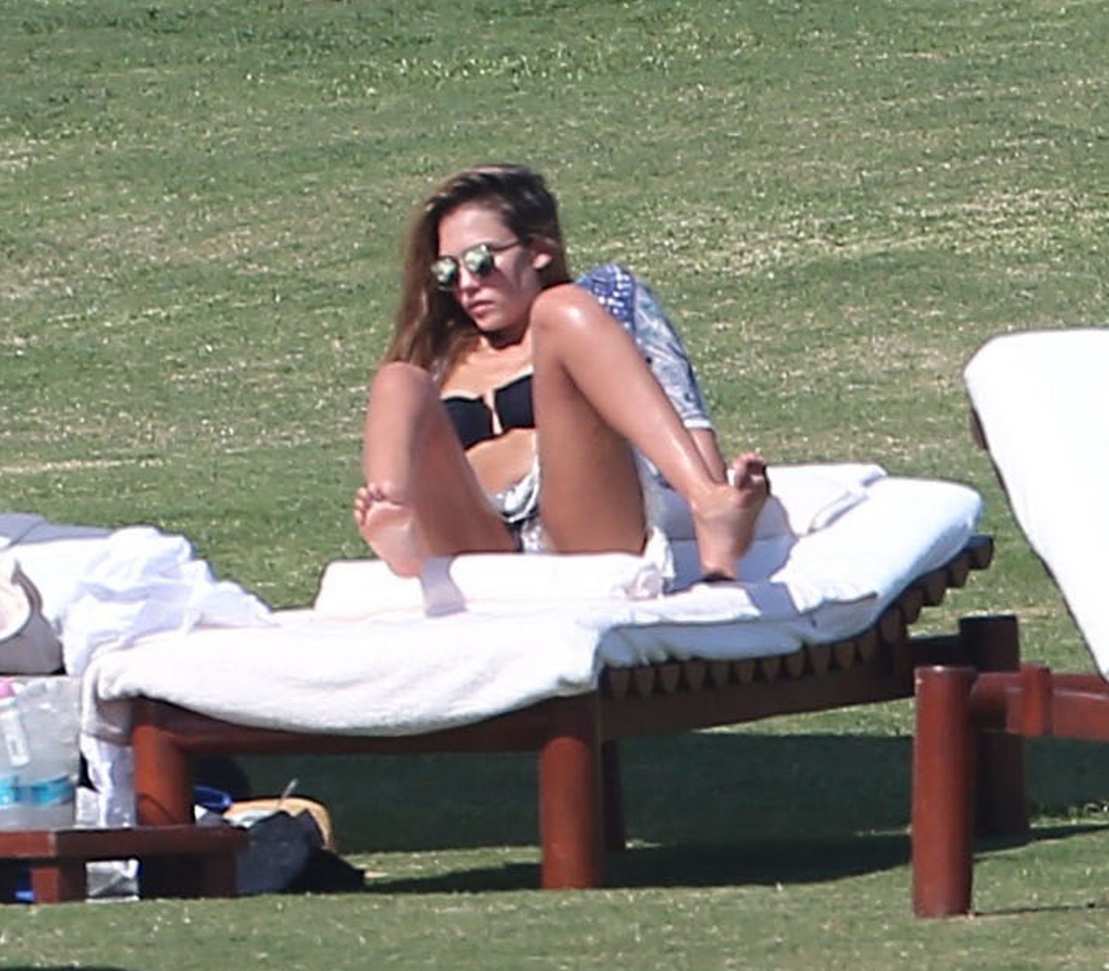 Jessica Alba Spotted In A Bikini With Her Husband