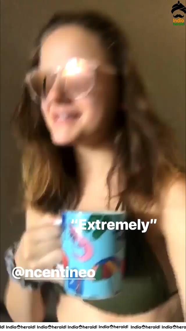 Joey King reveals herself in Bikini Top in Insta Stories