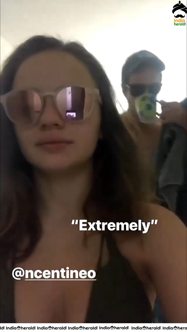 Joey King reveals herself in Bikini Top in Insta Stories