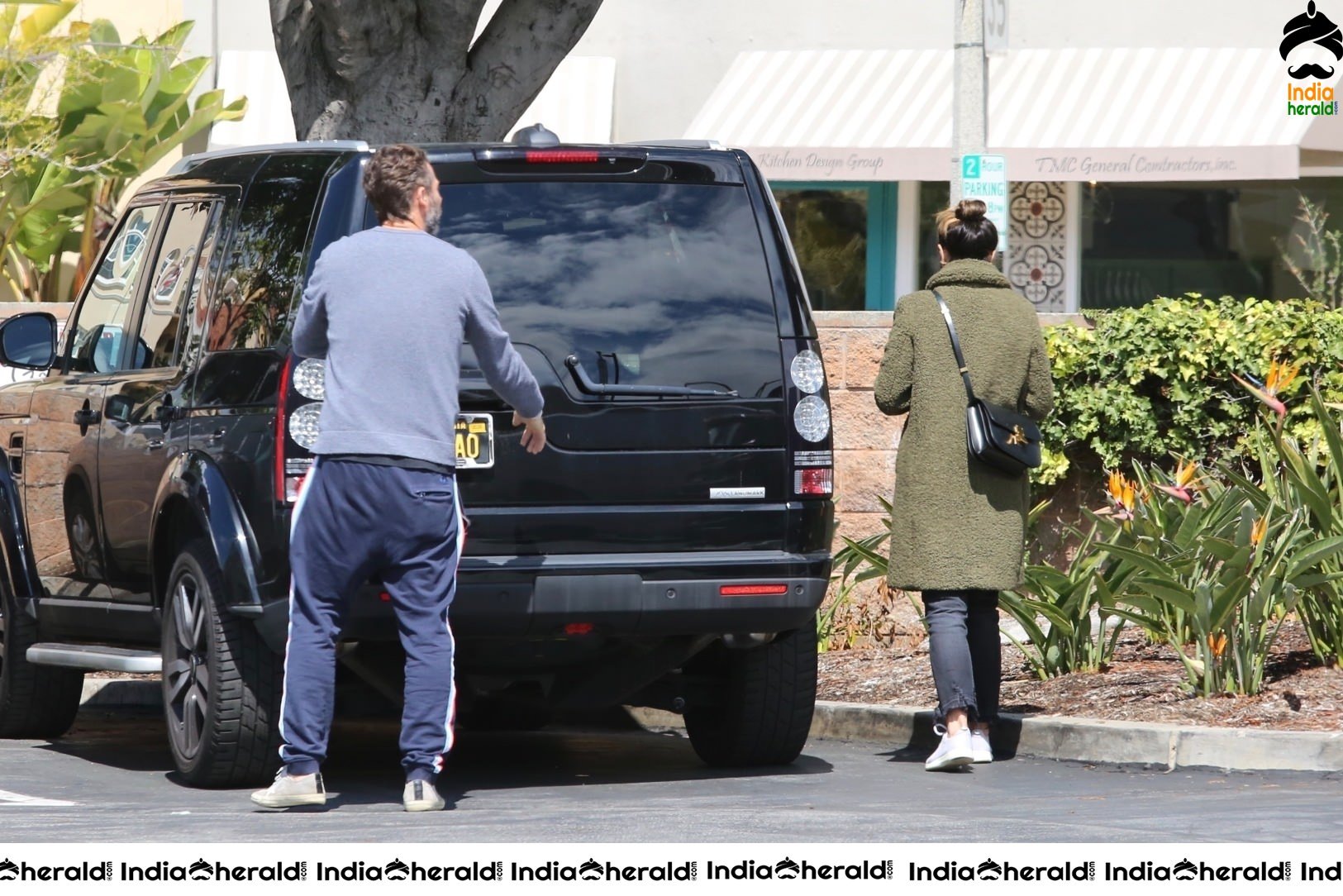 Jordana Brewster Shopping at Gelsons Market in Pacific Palisades CA