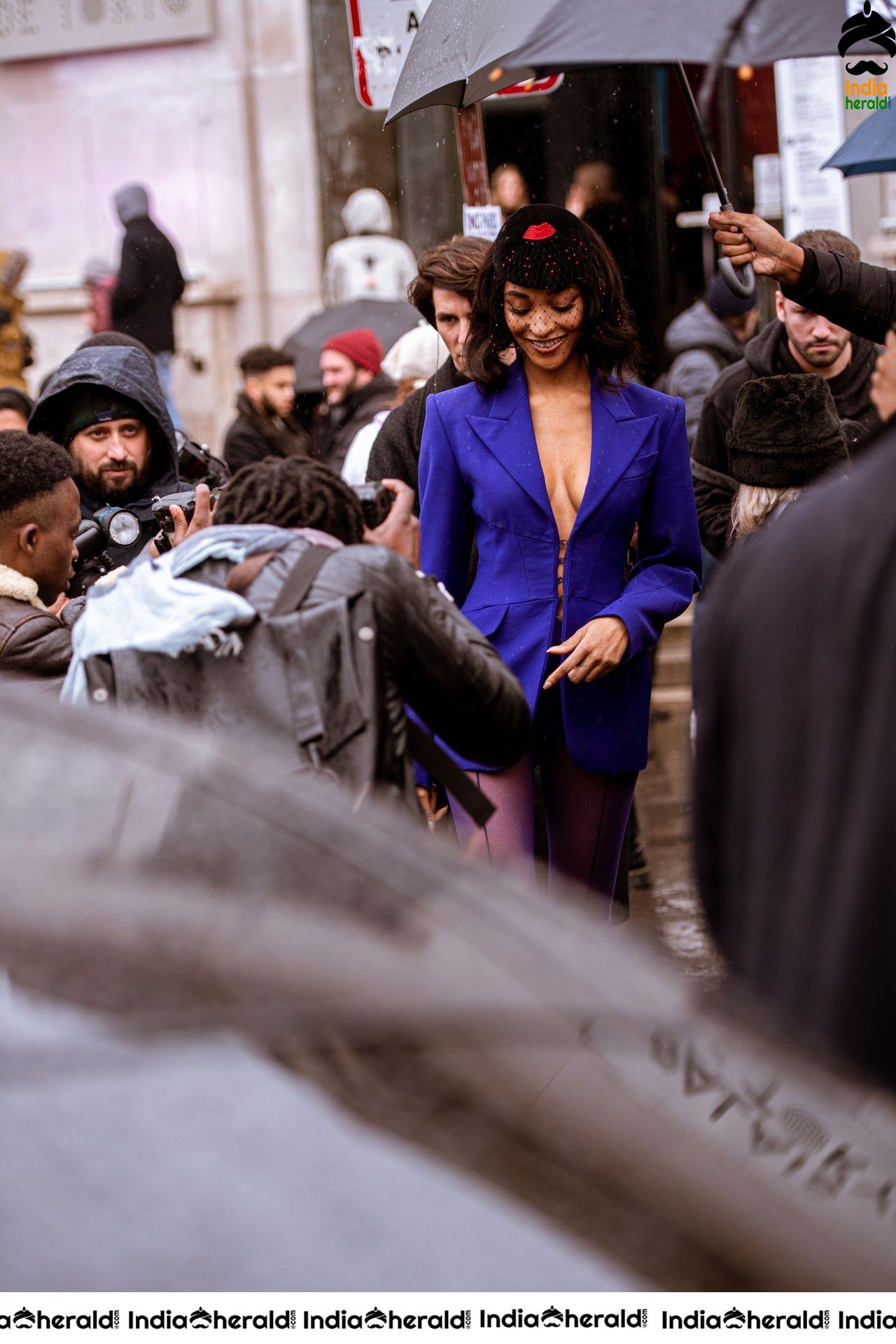 Jourdan Dunn at Mugler Fashion Show in Paris