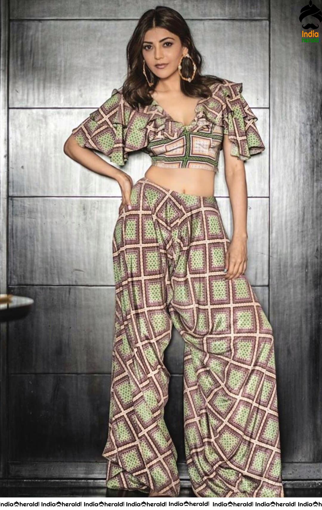 Kajal Aggarwal Hot Latest Cleavage Exposing Photoshoot