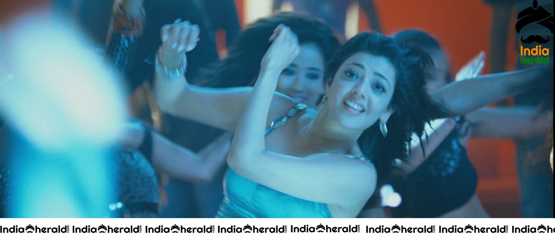 Kajal Aggarwal Shows Her Tempting Hot Assets In Tight Dress Set 2