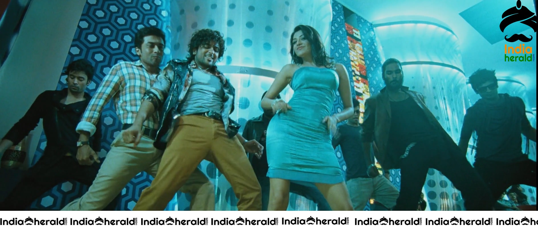 Kajal Aggarwal Shows Her Tempting Hot Assets In Tight Dress Set 2