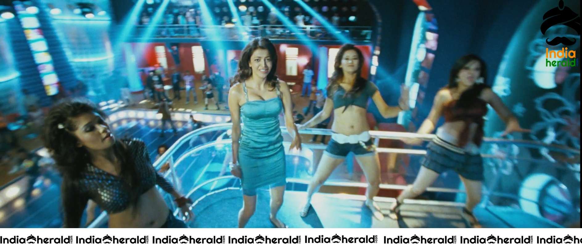 Kajal Aggarwal Shows Her Tempting Hot Assets In Tight Dress Set 2