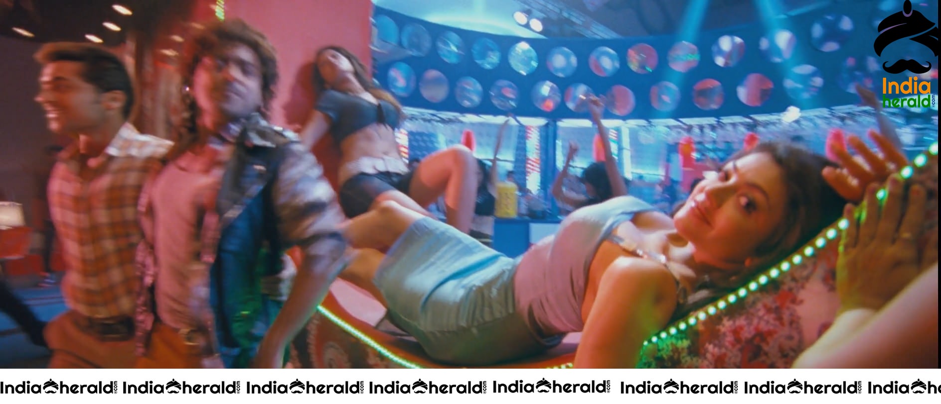 Kajal Aggarwal Shows Her Tempting Hot Assets In Tight Dress Set 3