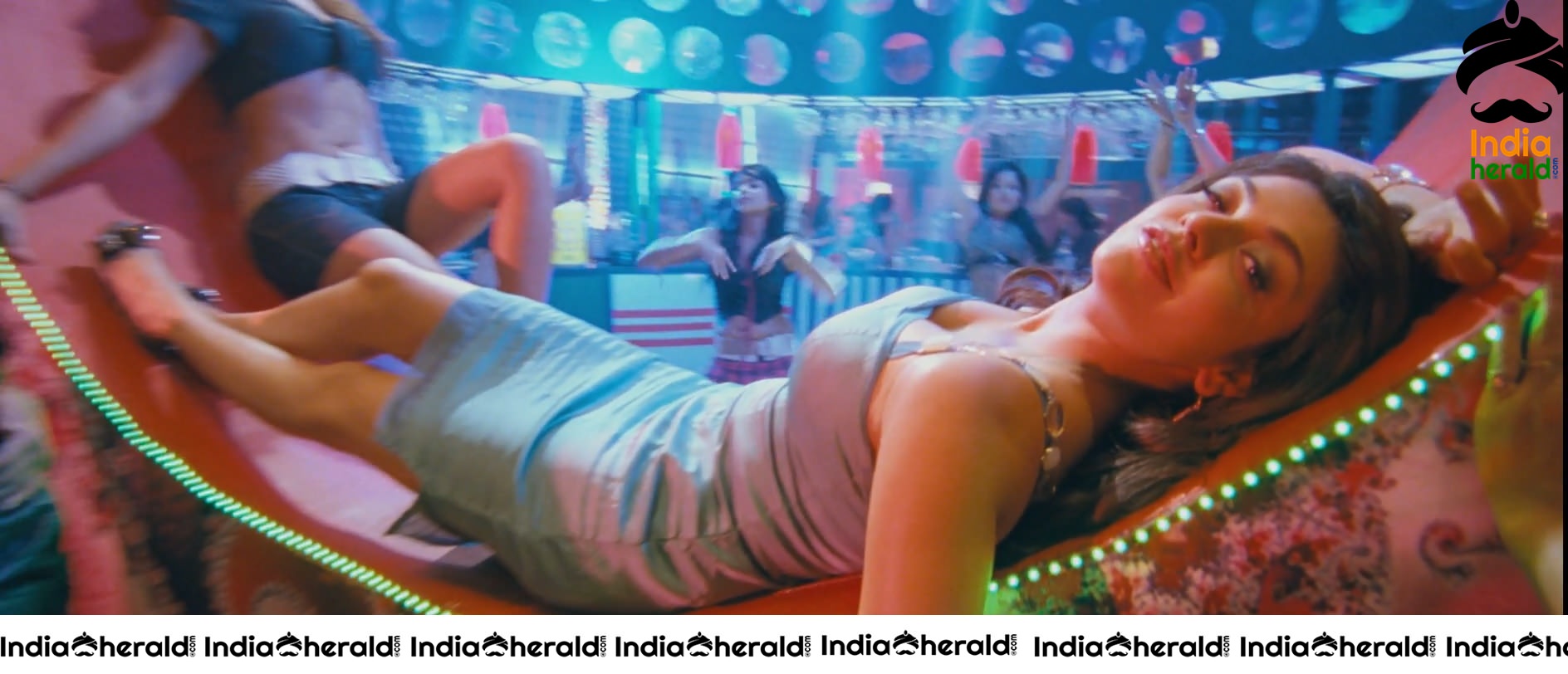 Kajal Aggarwal Shows Her Tempting Hot Assets In Tight Dress Set 3