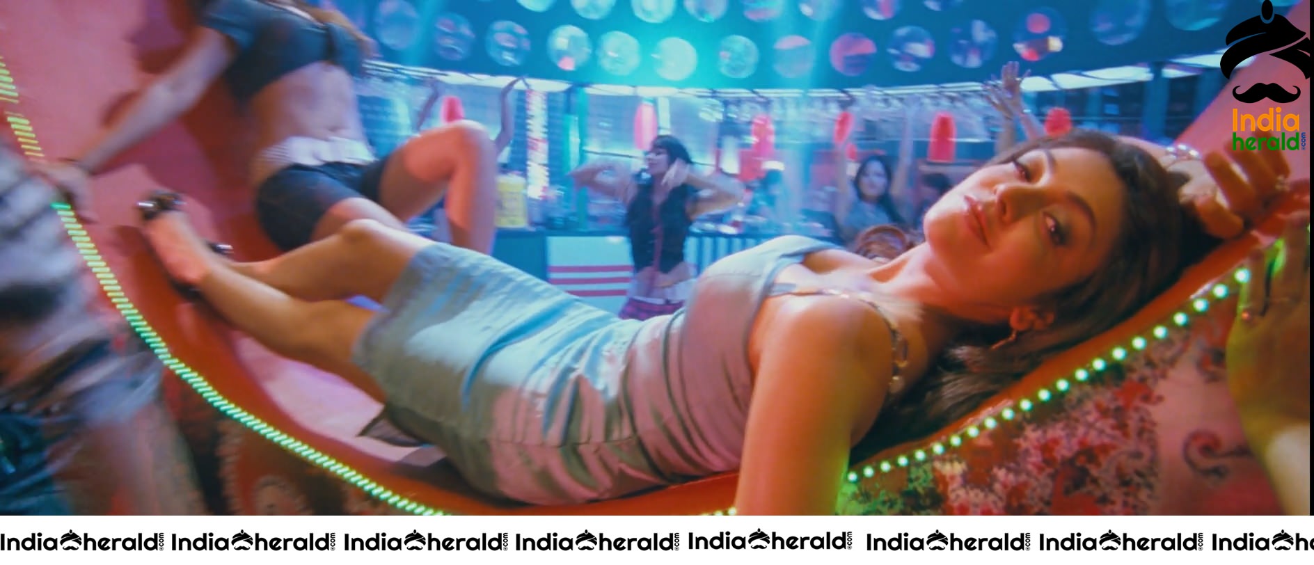 Kajal Aggarwal Shows Her Tempting Hot Assets In Tight Dress Set 3