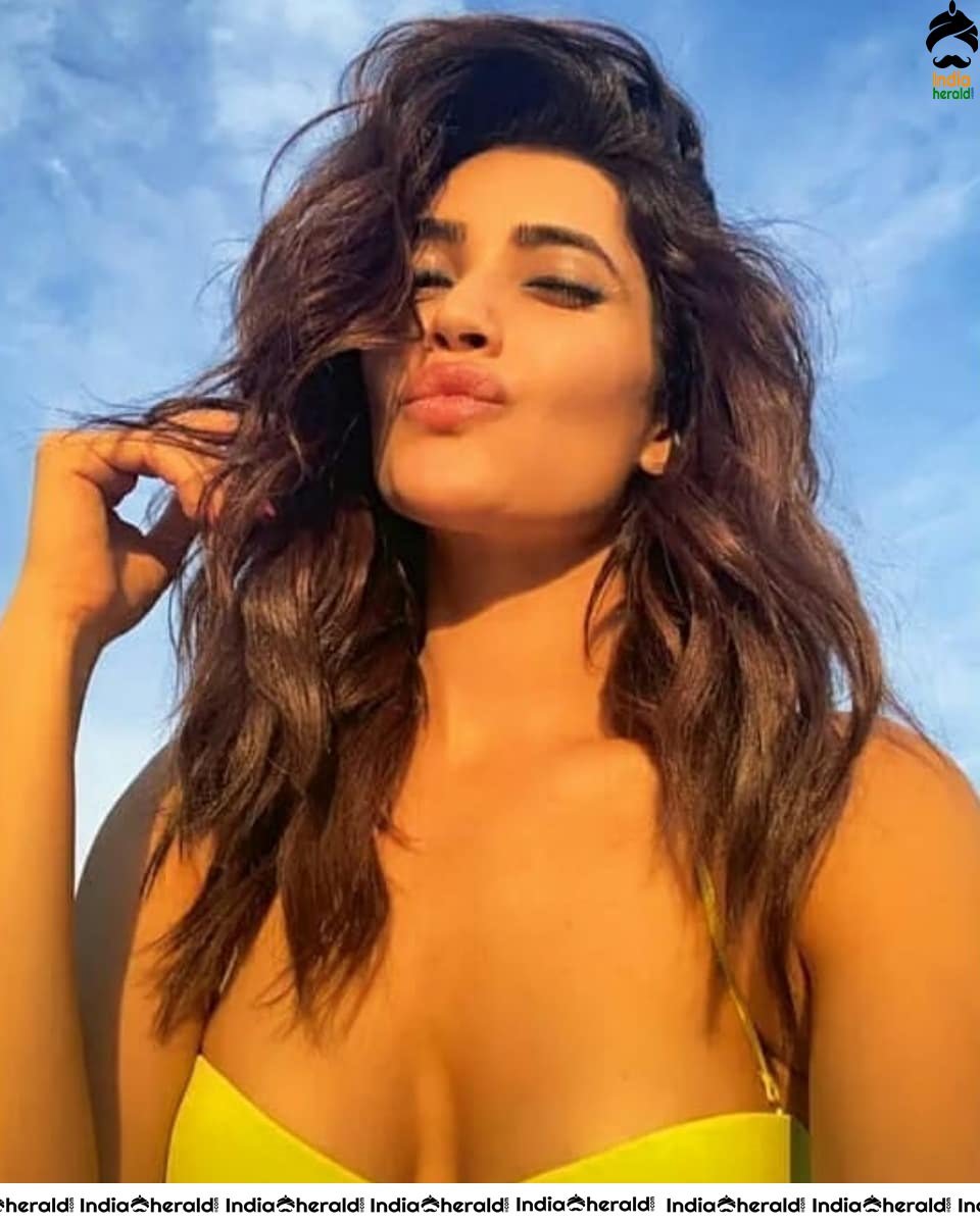 Karishma Tanna shows her Hot Body and Booty in these Bikini Photos