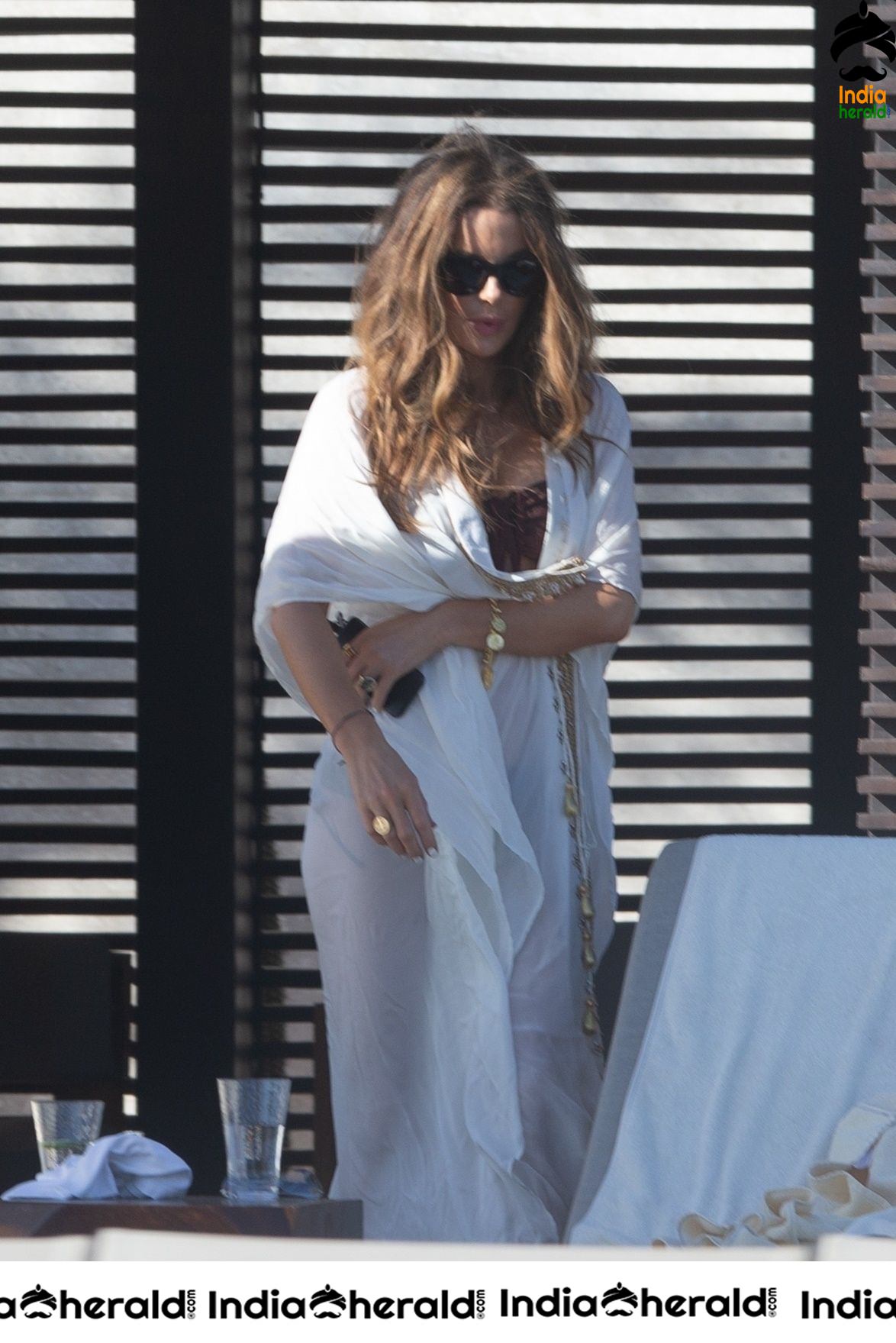 Kate Beckinsale Latest Hot Photos in a Bikini at Los Cabos Set 2