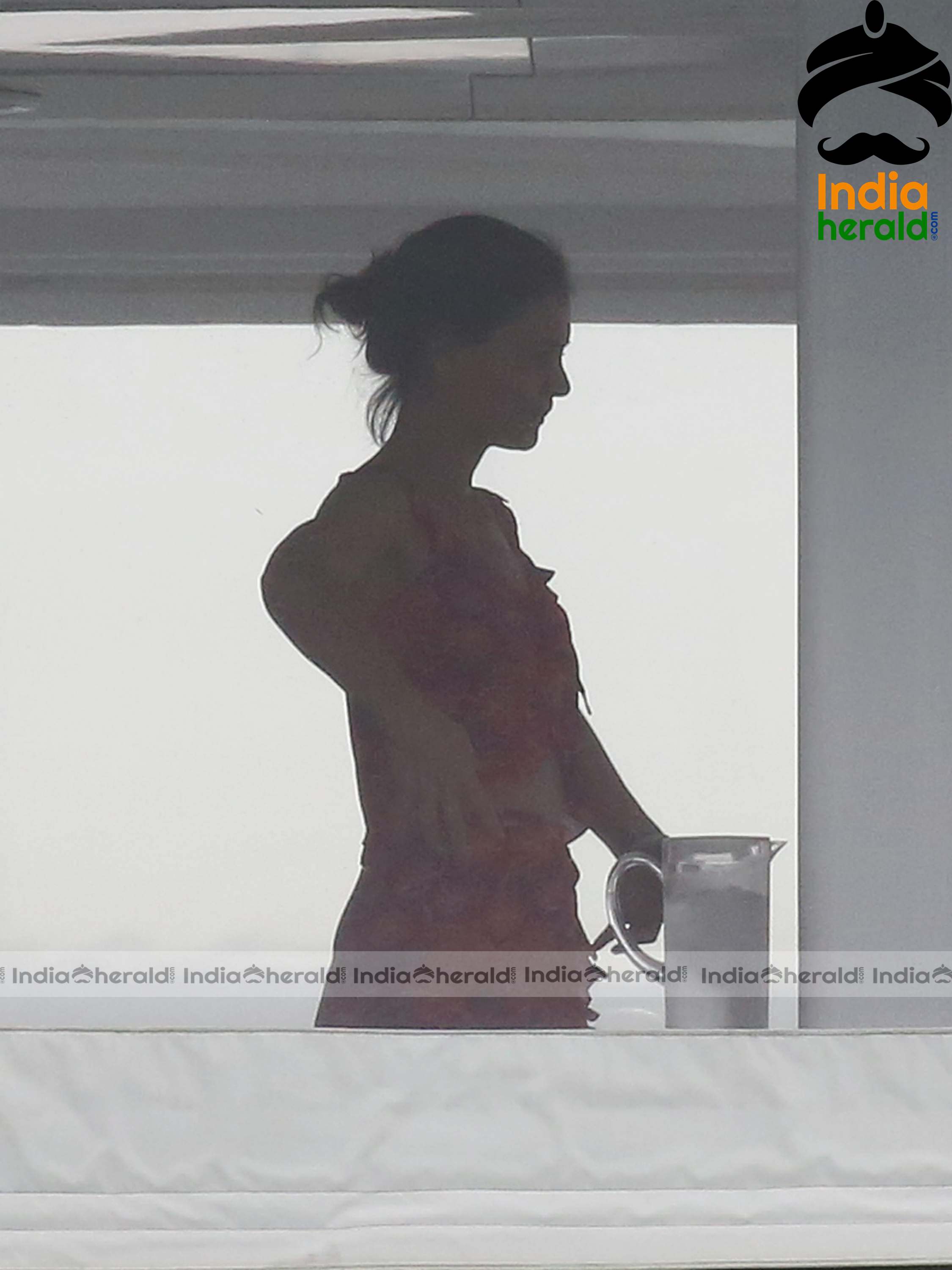 Katie Holmes Caught in Bikini in a Luxury Yacht at Miami Set 2