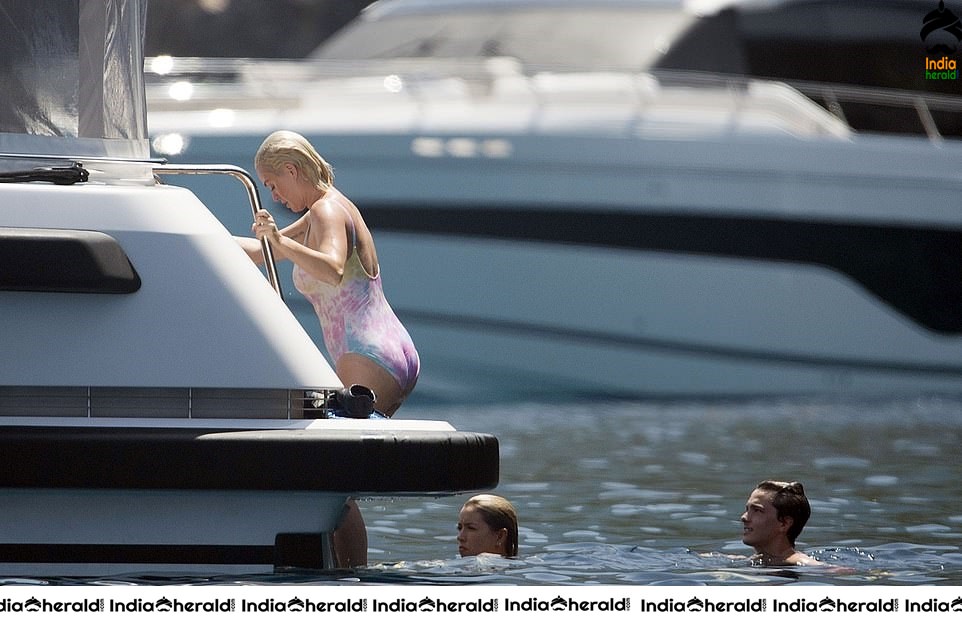 Katy Perry in Bikini enjoying a sun soaked getaway in Mallorca