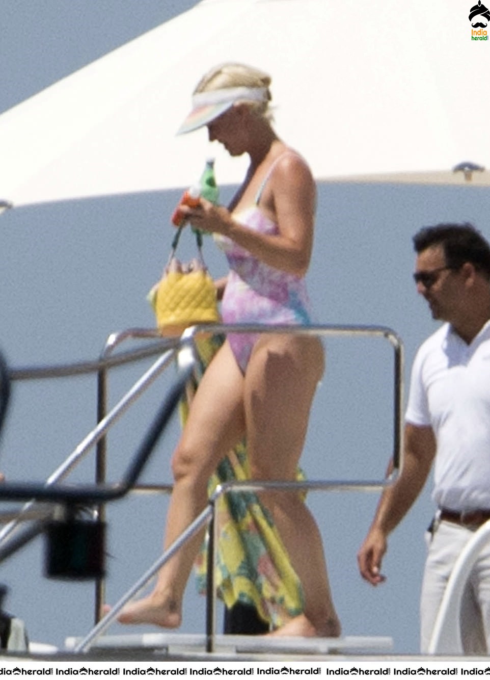 Katy Perry in Bikini enjoying a sun soaked getaway in Mallorca