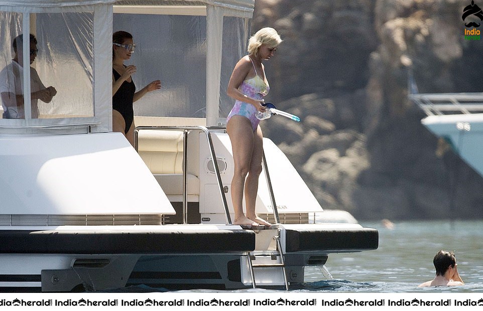 Katy Perry in Bikini enjoying a sun soaked getaway in Mallorca