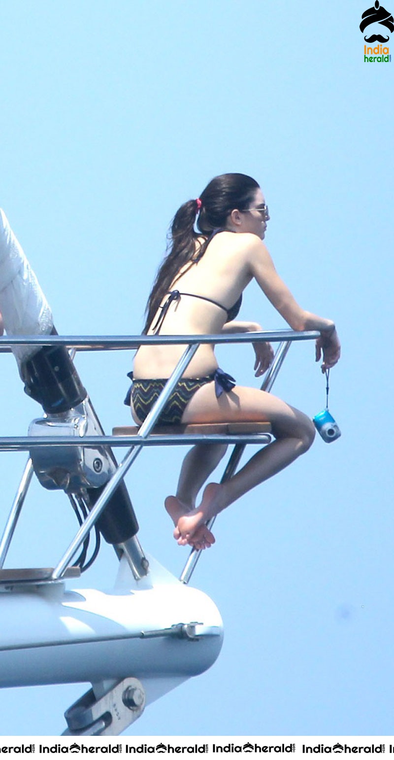 Kendall Jenner in a Bikini at Dominican Republic