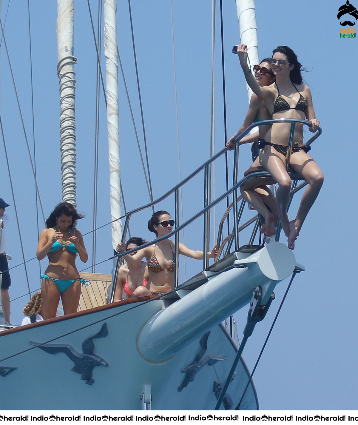 Kendall Jenner in a Bikini at Dominican Republic