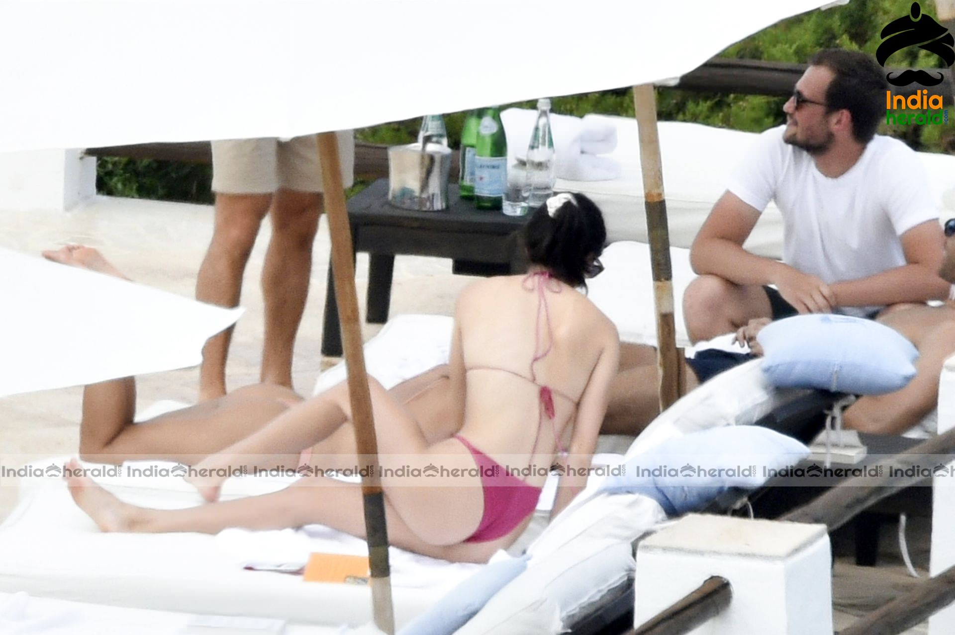 Kendall Jenner String Bikini candids during her Sardinia Set 2