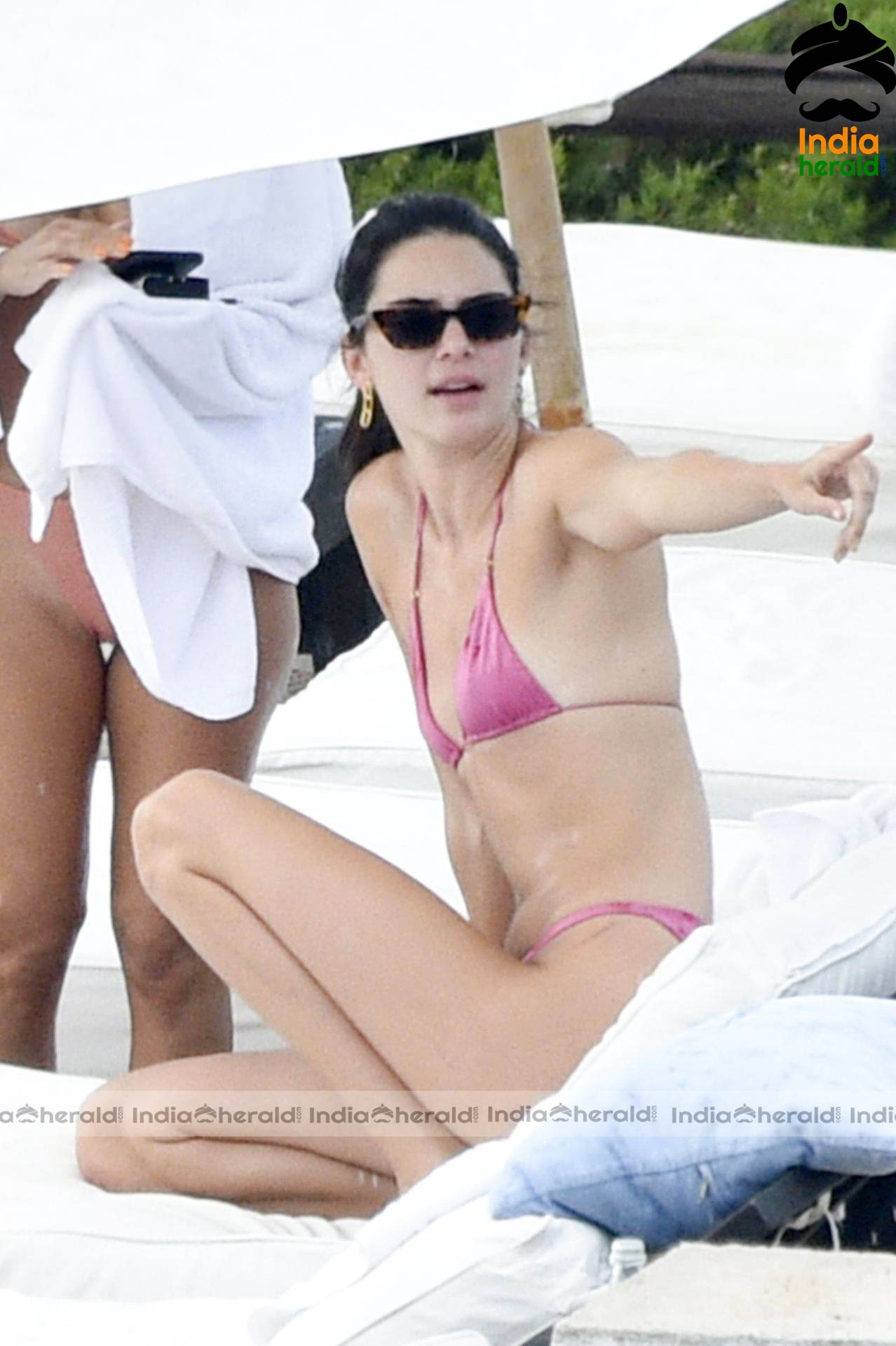 Kendall Jenner String Bikini candids during her Sardinia Set 2