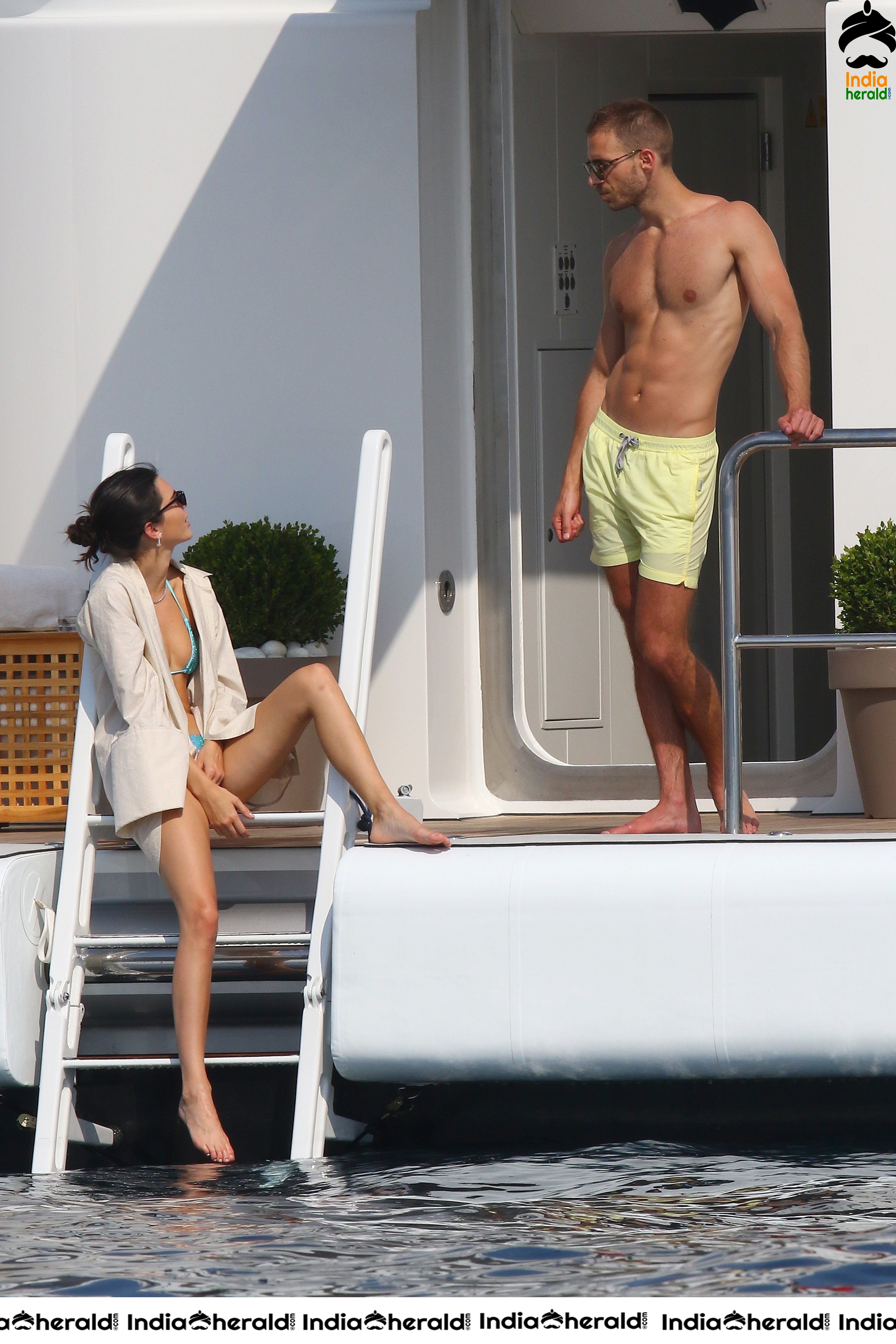 Kendall Jenner Wearing a Bikini in Cannes Set 1