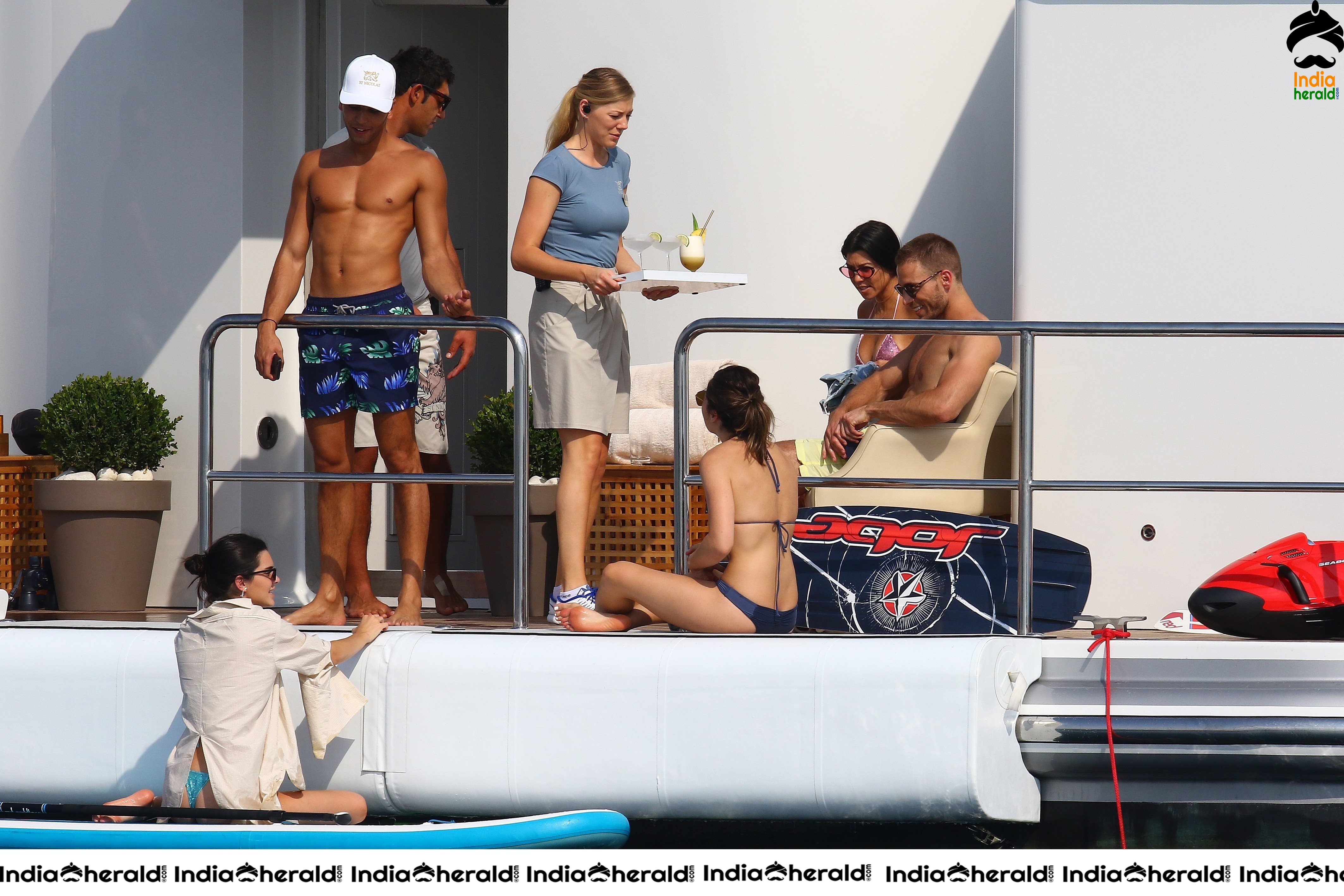 Kendall Jenner Wearing a Bikini in Cannes Set 1